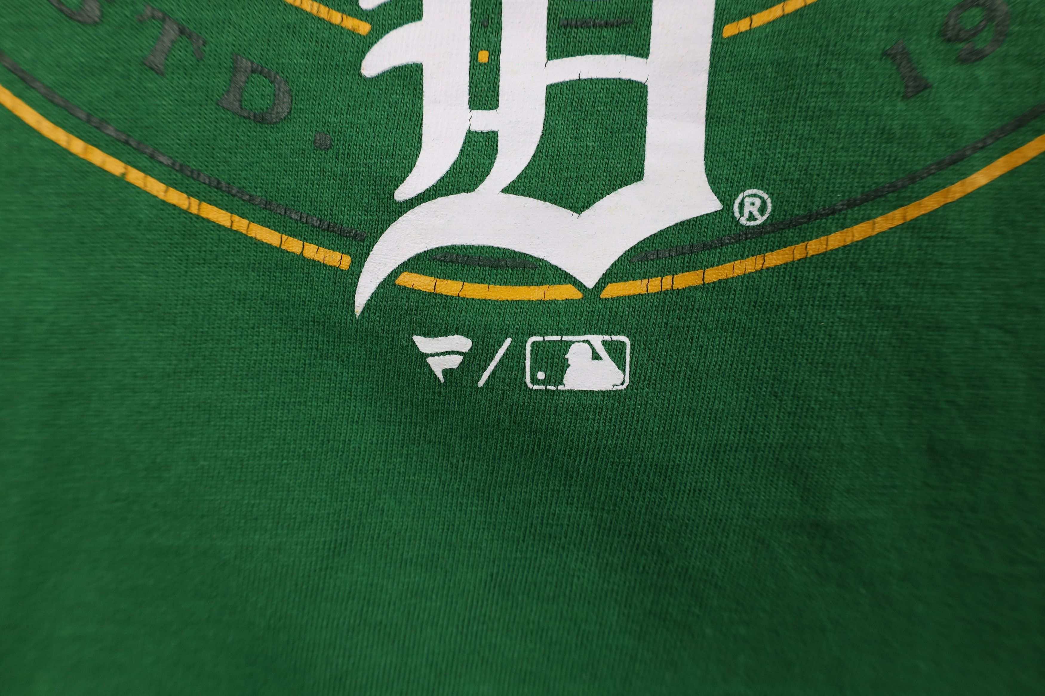 Vintage Fanatics Patricks Day Detroit Tigers Baseball T-Shirt Green Size US XXL / EU 58 / 5 - 6 Thumbnail