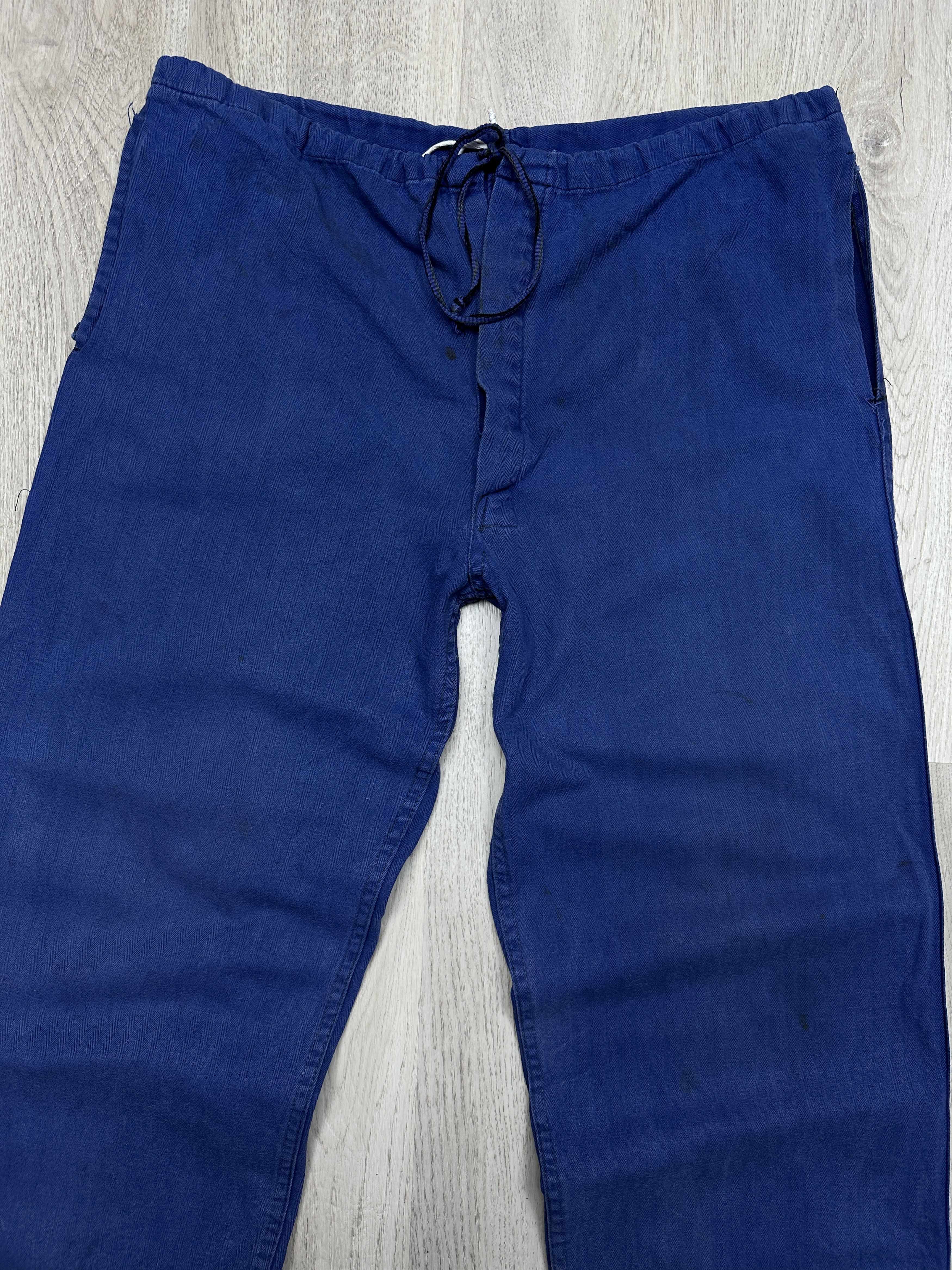 Le Laboureur Vintage Sanfor French Workwear Pants Distressed Size US 32 / EU 48 - 2 Thumbnail