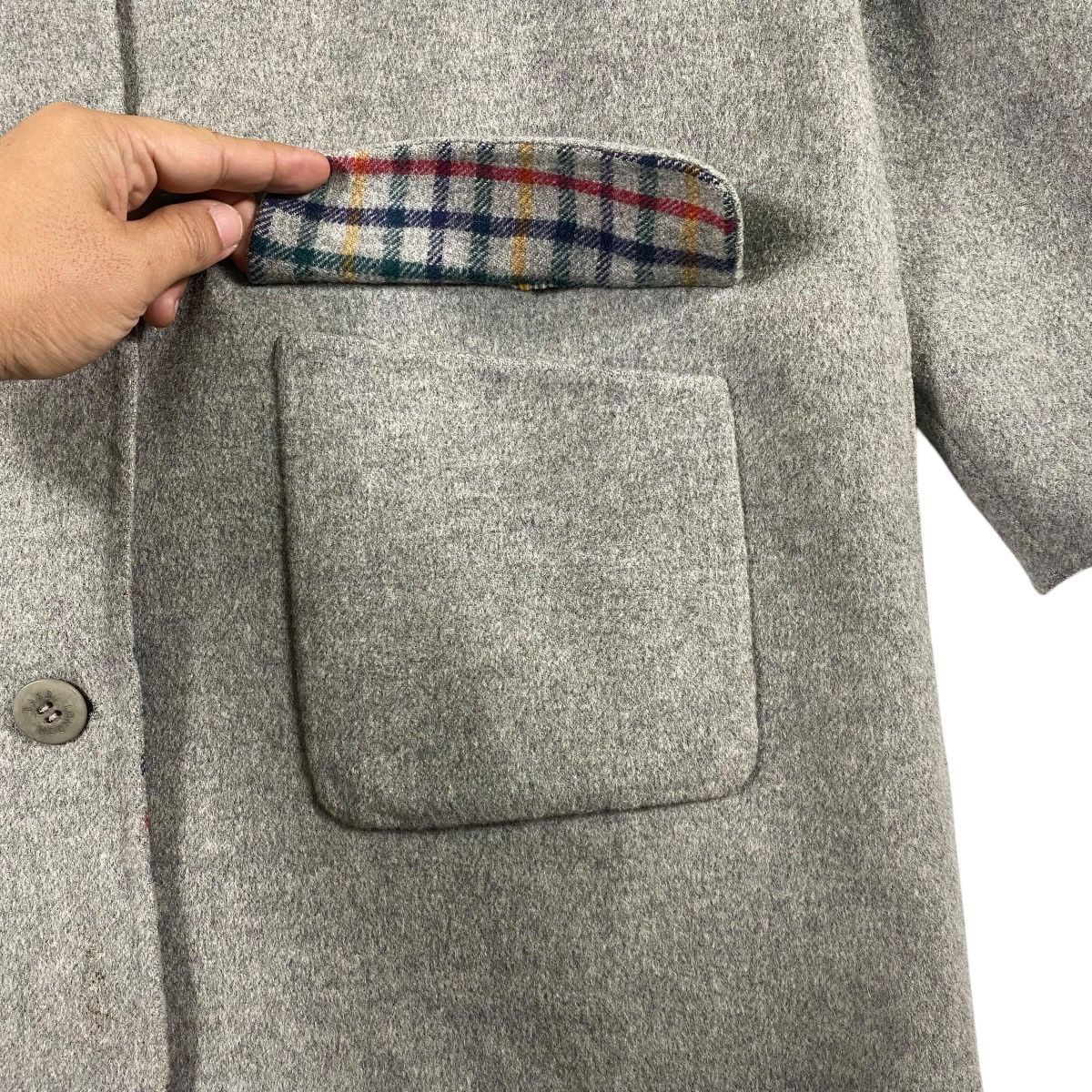 DAKS × Vintage Vintage Daks London Wool Button Jacket L Size Grey Colour Size US L / EU 52-54 / 3 - 5 Thumbnail