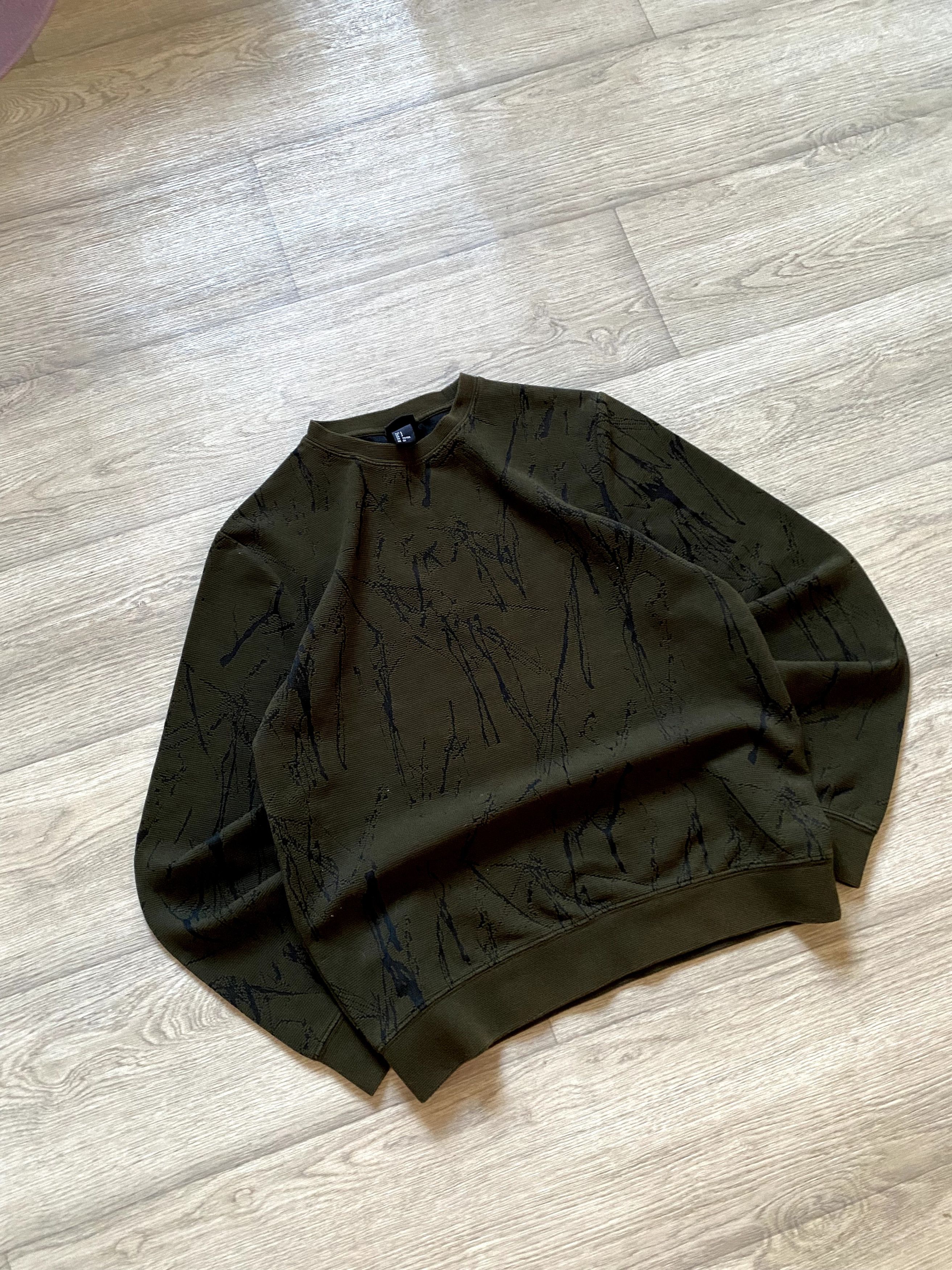 Beauty Beast × Designer Vintage Avant Garde Designer Sweatshirt Size S Khaki Size US S / EU 44-46 / 1 - 3 Thumbnail