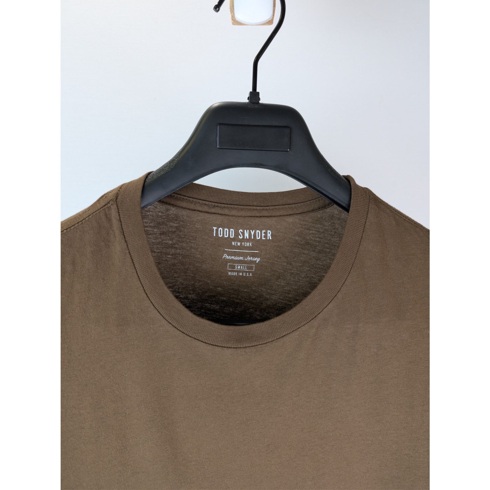 Todd Snyder o1rshd1 CC20 Crewneck T-Shirt in Brown Size US S / EU 44-46 / 1 - 7 Thumbnail