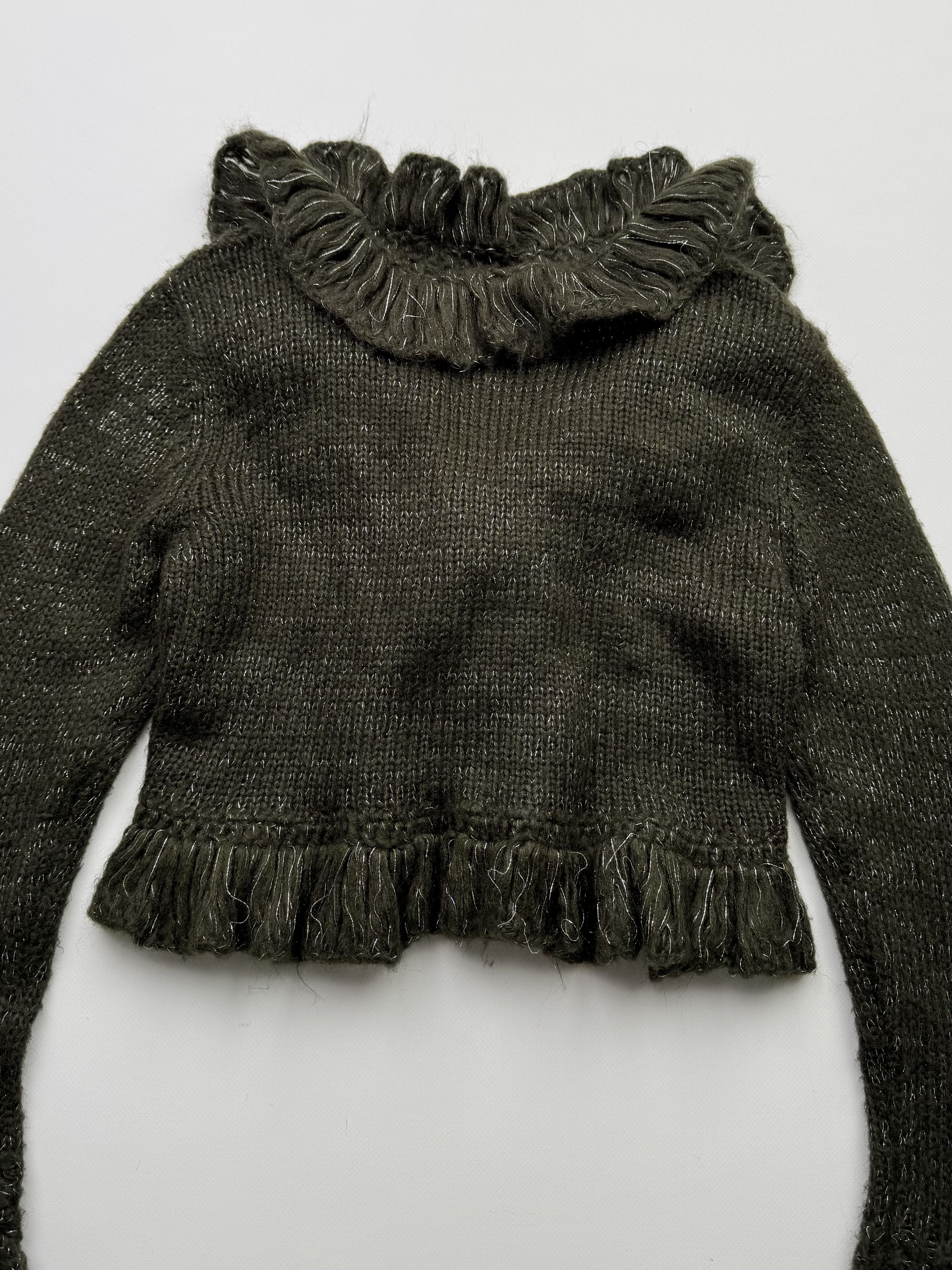 Vintage Vintage Cropped Sweater B332(V269) Size M / US 6-8 / IT 42-44 - 8 Thumbnail