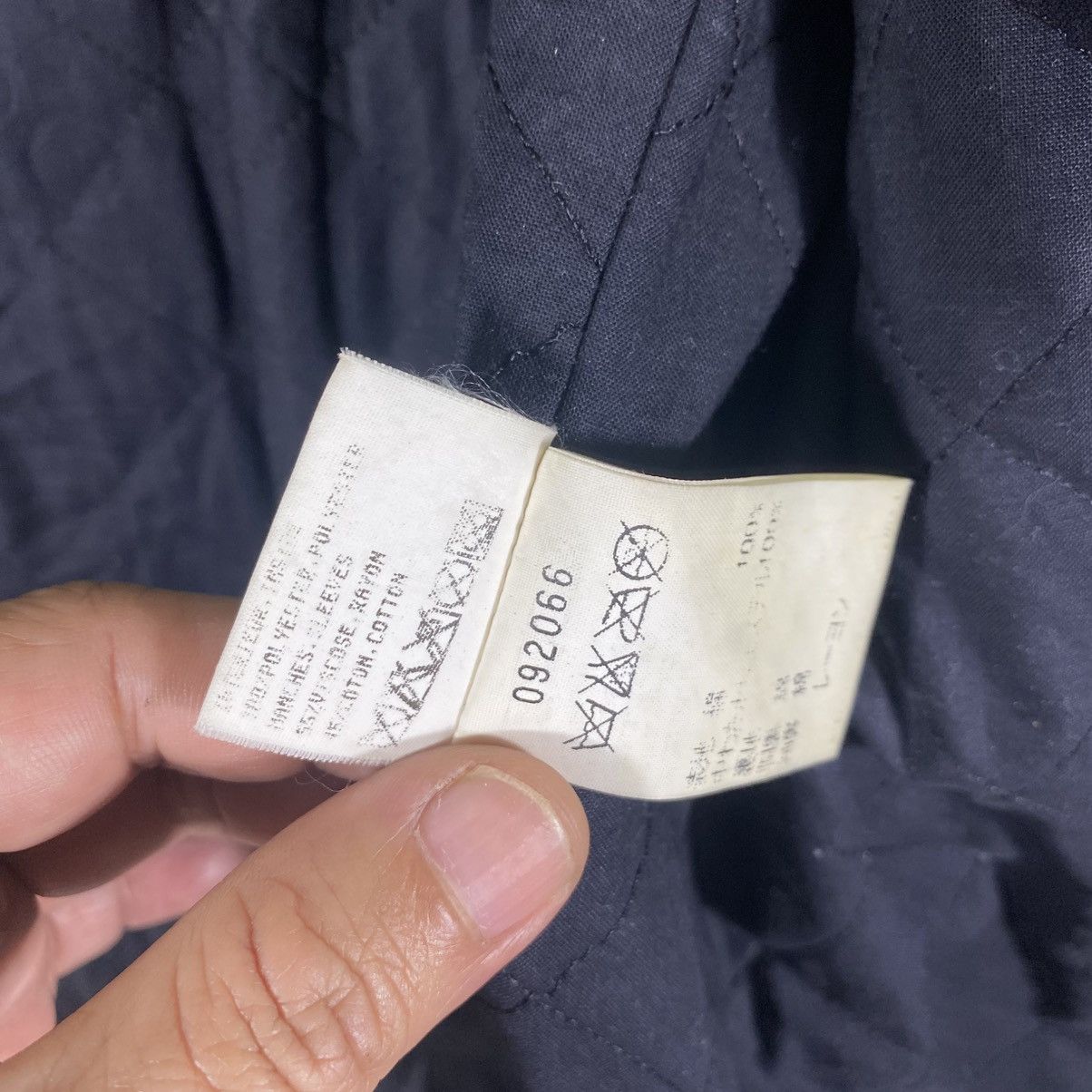 agnes b. Vintage Agnes B Homme Paris Double Breasted Wexed Jacket Size US M / EU 48-50 / 2 - 8 Thumbnail