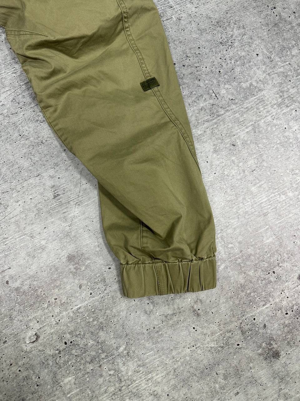 G-Star × Vintage Vintage G -Star Cargo Khaki Povel Qane 3D Tapered Pants Size US 34 / EU 50 - 9 Thumbnail