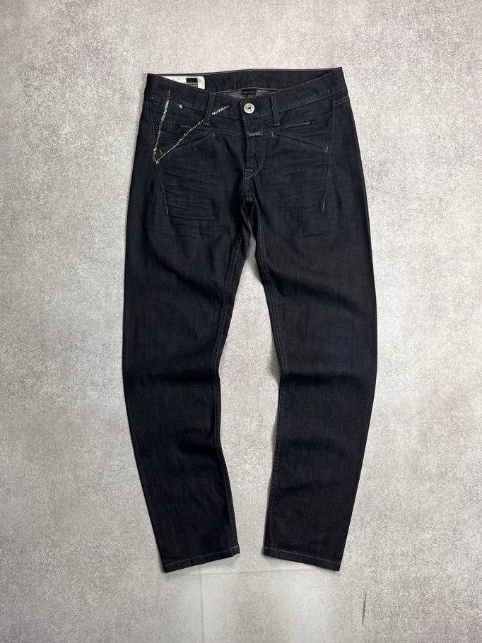 Japanese Brand × Marithe + Francois Girbaud × Vintage VINTAGE MFG MARITHE FRANCOIS GIRBAUD ARCHIVAL CHAIN JEANS 32 Size US 32 / EU 48 - 1 Thumbnail