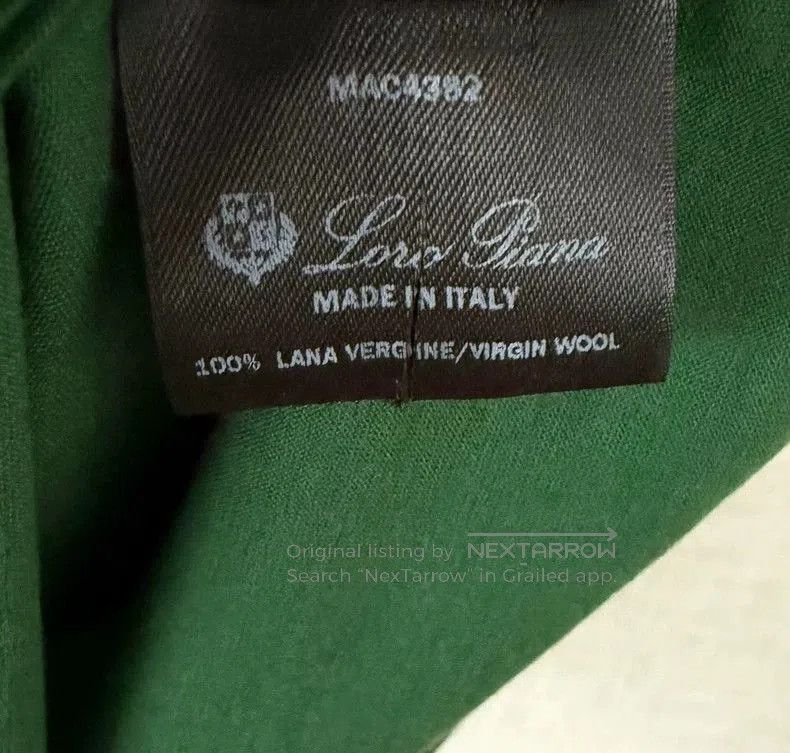 Loro Piana Loro Piana Round Neck Short Sleeve T-Shirt. Size US M / EU 48-50 / 2 - 5 Thumbnail