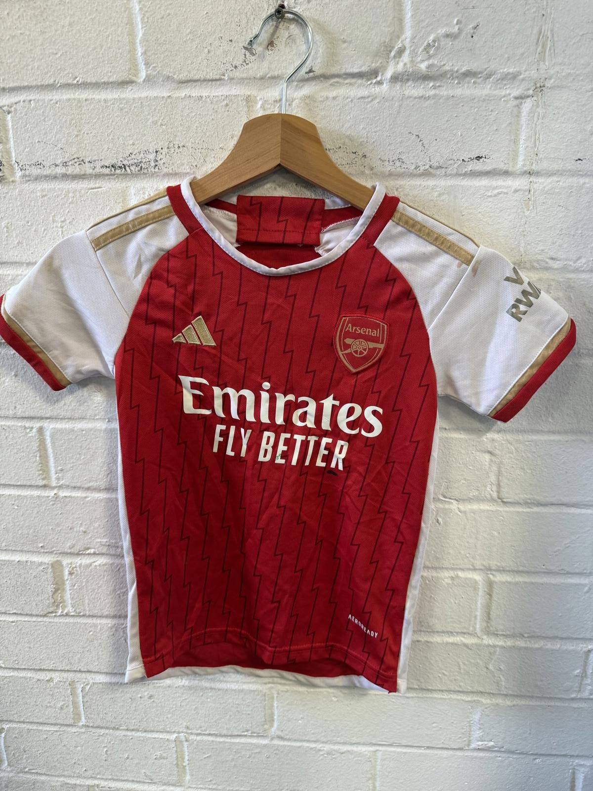 Adidas Arsenal Saka #7 Kids Football Jersey Size US XS / EU 42 / 0 - 2 Thumbnail