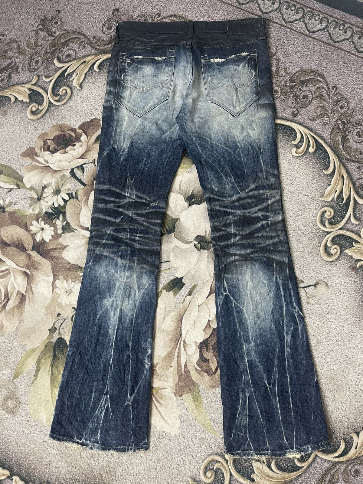 GOSTAR DE FUGA Civarize Fuga Flare Jeans Streetwear Size US 32 / EU 48 - 25 Thumbnail