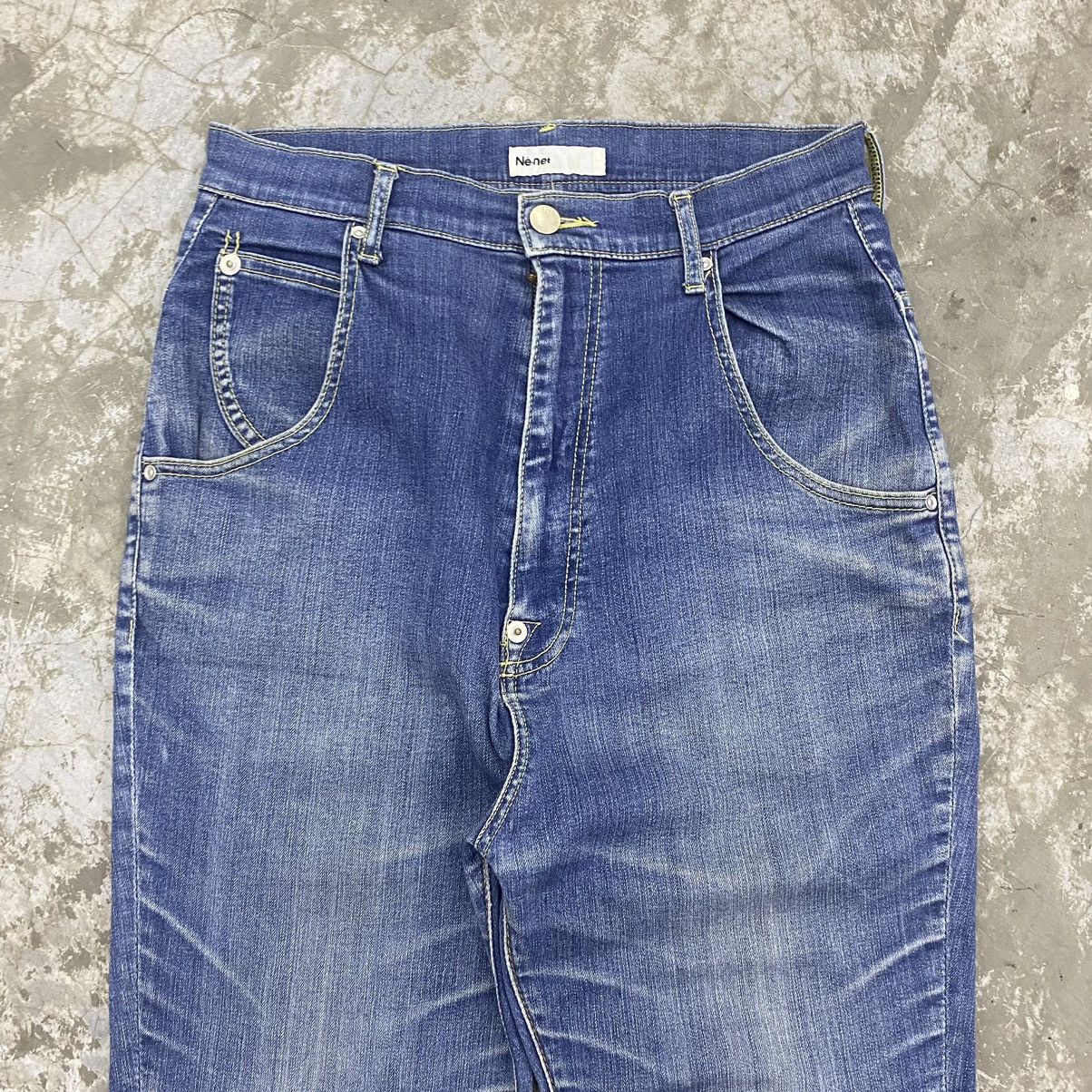 If Six Was Nine × Issey Miyake × Ne-Net vintage ne-net issey miyake denim jeans Size US 28 / EU 44 - 4 Thumbnail