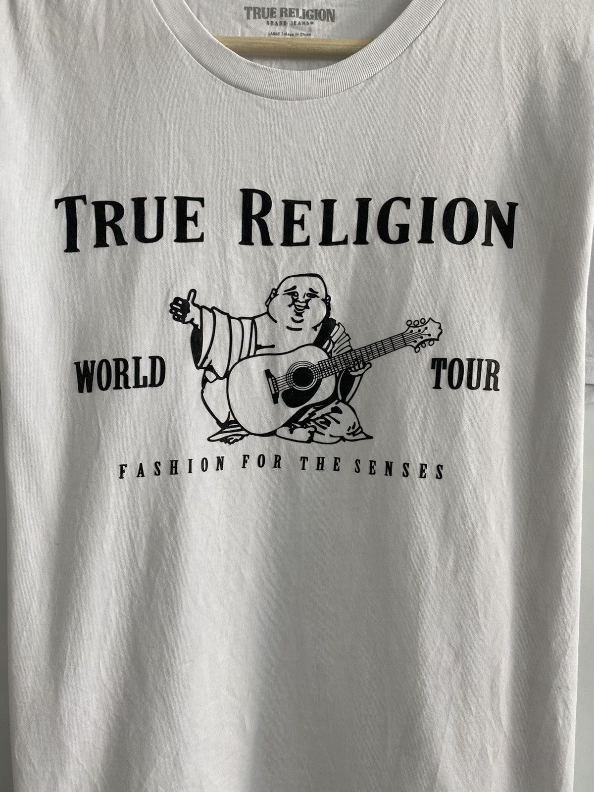 True Religion 🇯🇵 Vintage True Religion World Tour Big Logo T-Shirt Rare Y2K Size US M / EU 48-50 / 2 - 3 Thumbnail