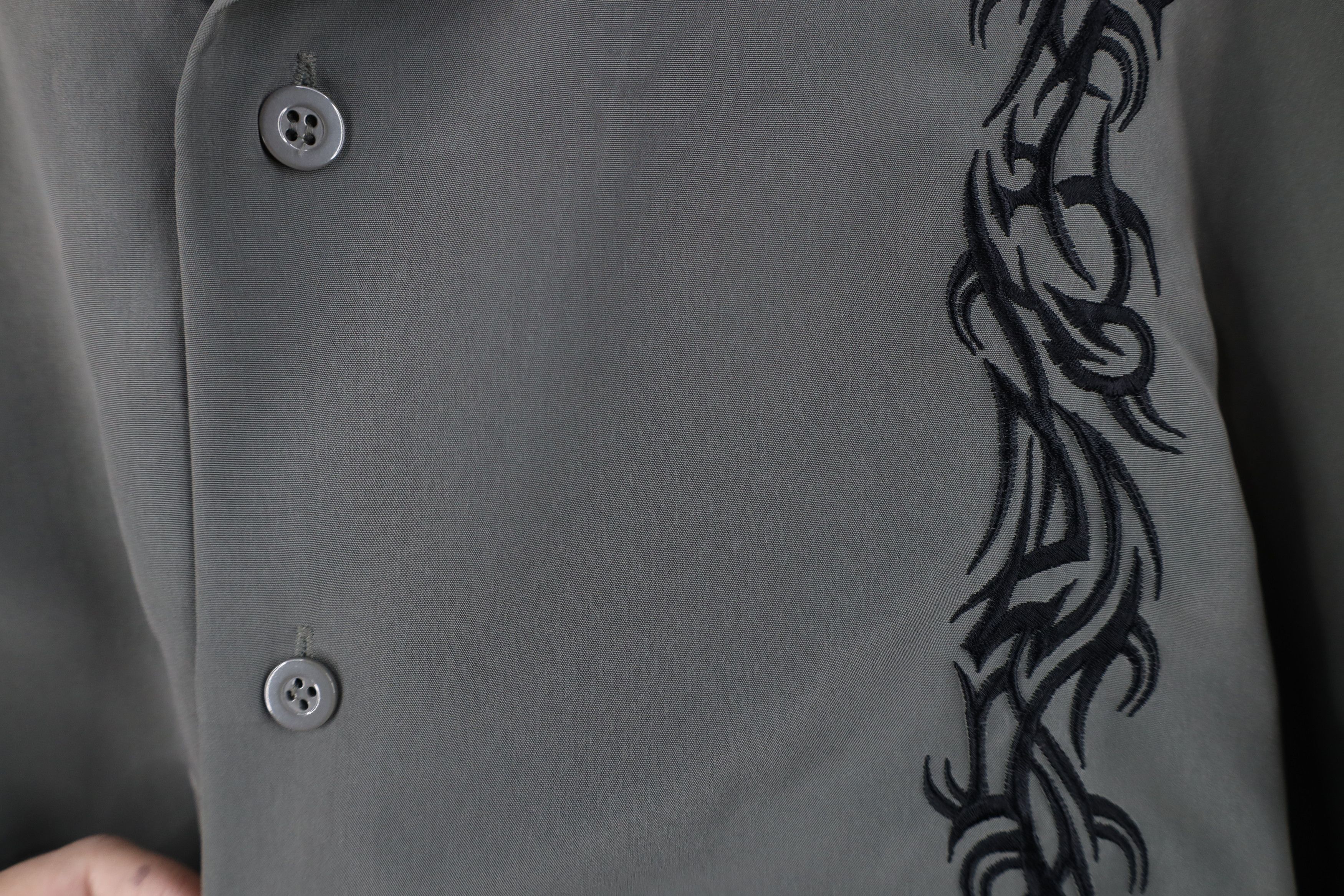 Vintage Vintage 90s Y2K Streetwear Collar Casino Poker Button Shirt Size US L / EU 52-54 / 3 - 4 Thumbnail