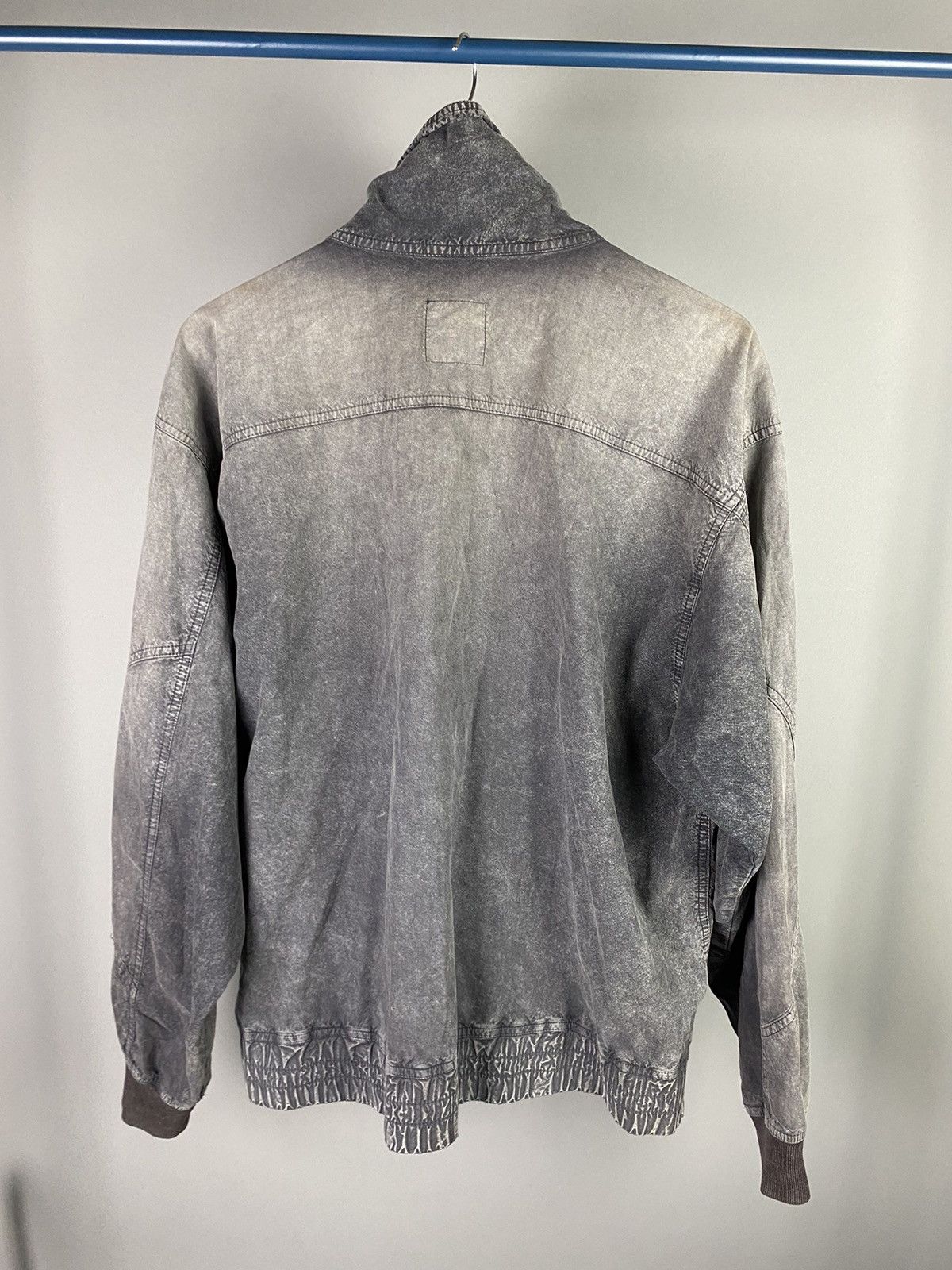 Vintage Vintage BELFE Hooded Jacket in Washed Grey Size US M / EU 48-50 / 2 - 7 Thumbnail