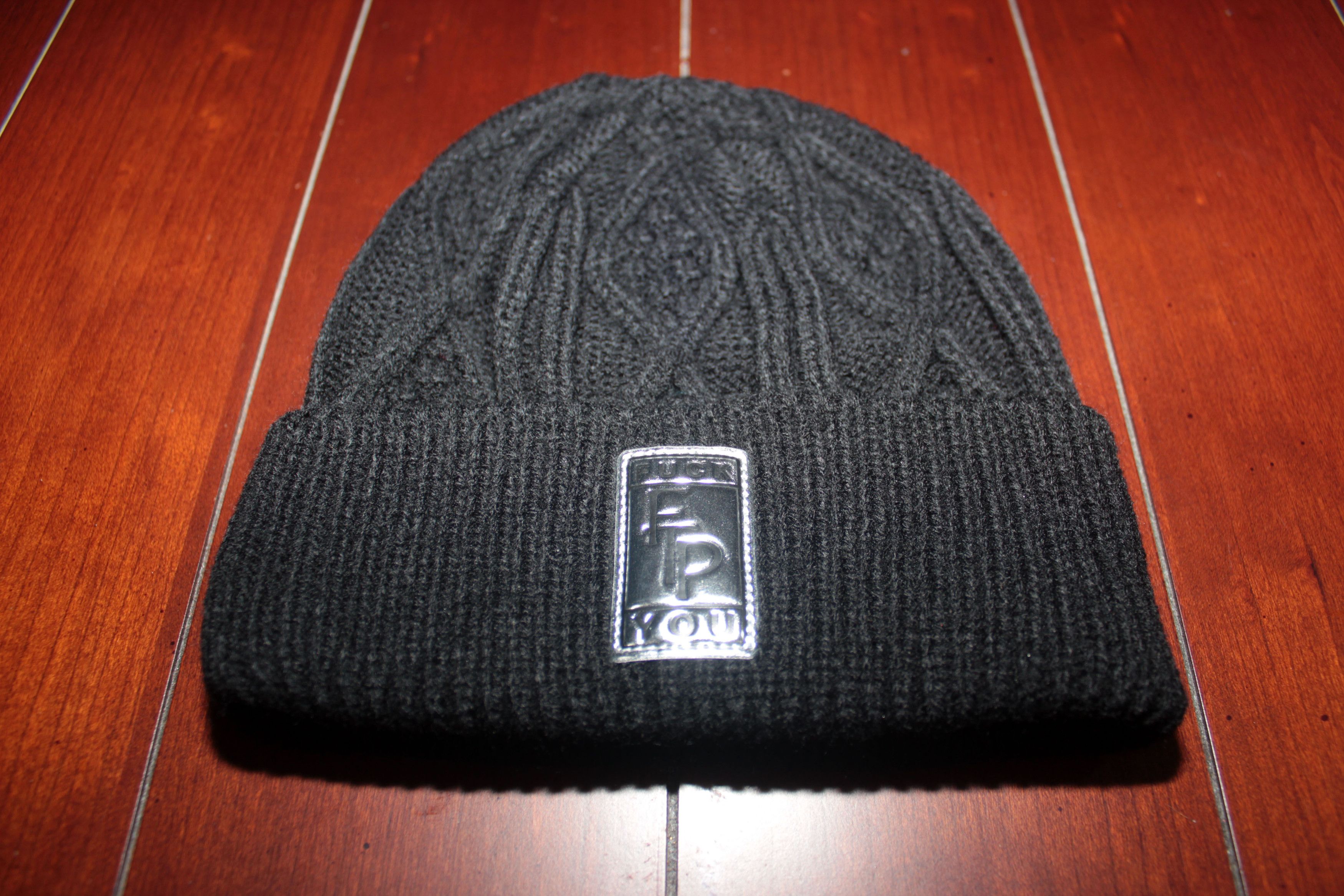 Fuck The Population FTP Big Body Cable Knit Beanie Size ONE SIZE - 3 Thumbnail