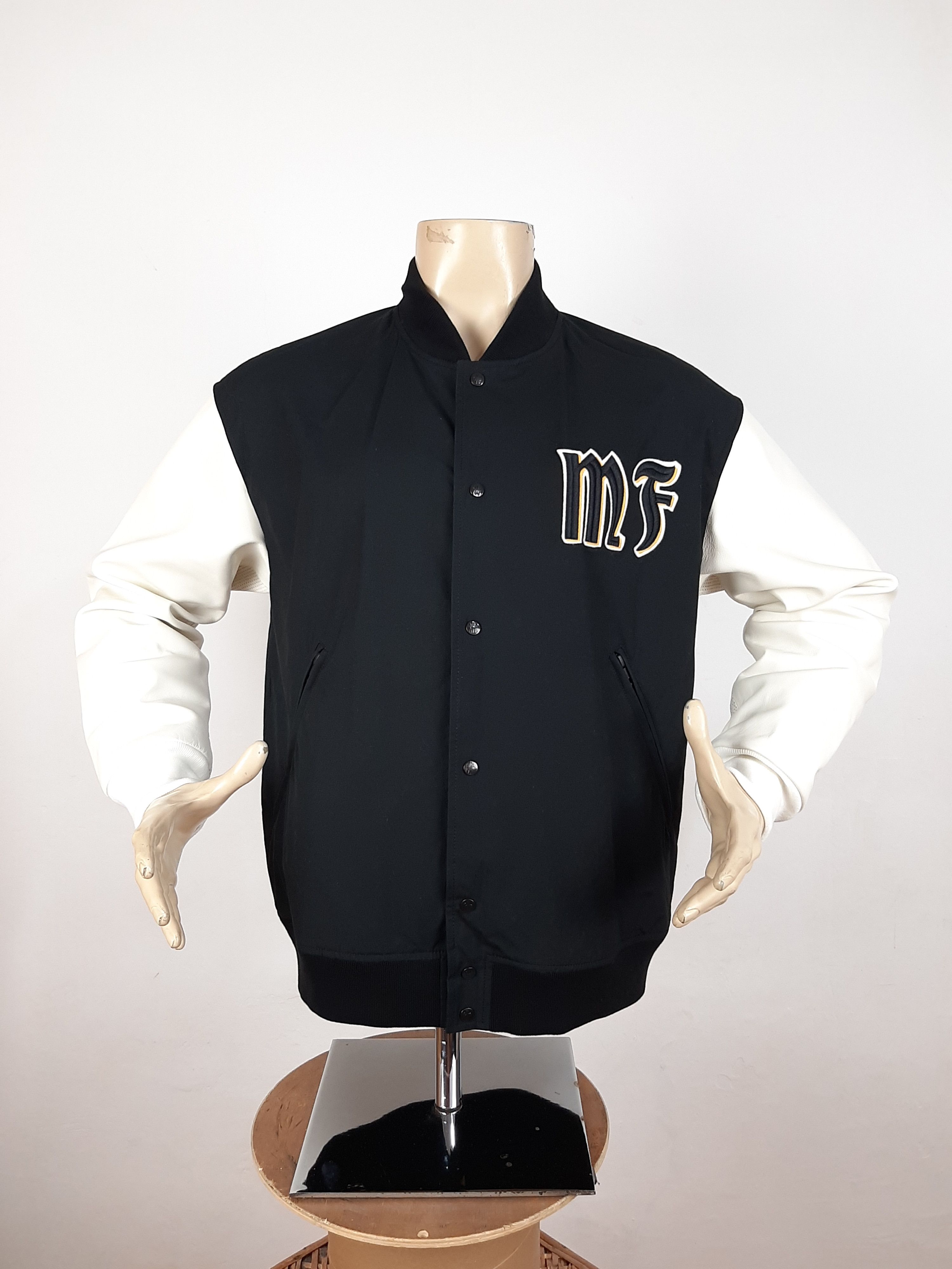 Fragment Design × Moncler Moncler x Fragment Bomber Varsity Jacket Men's Size 3 Size US L / EU 52-54 / 3 - 3 Thumbnail