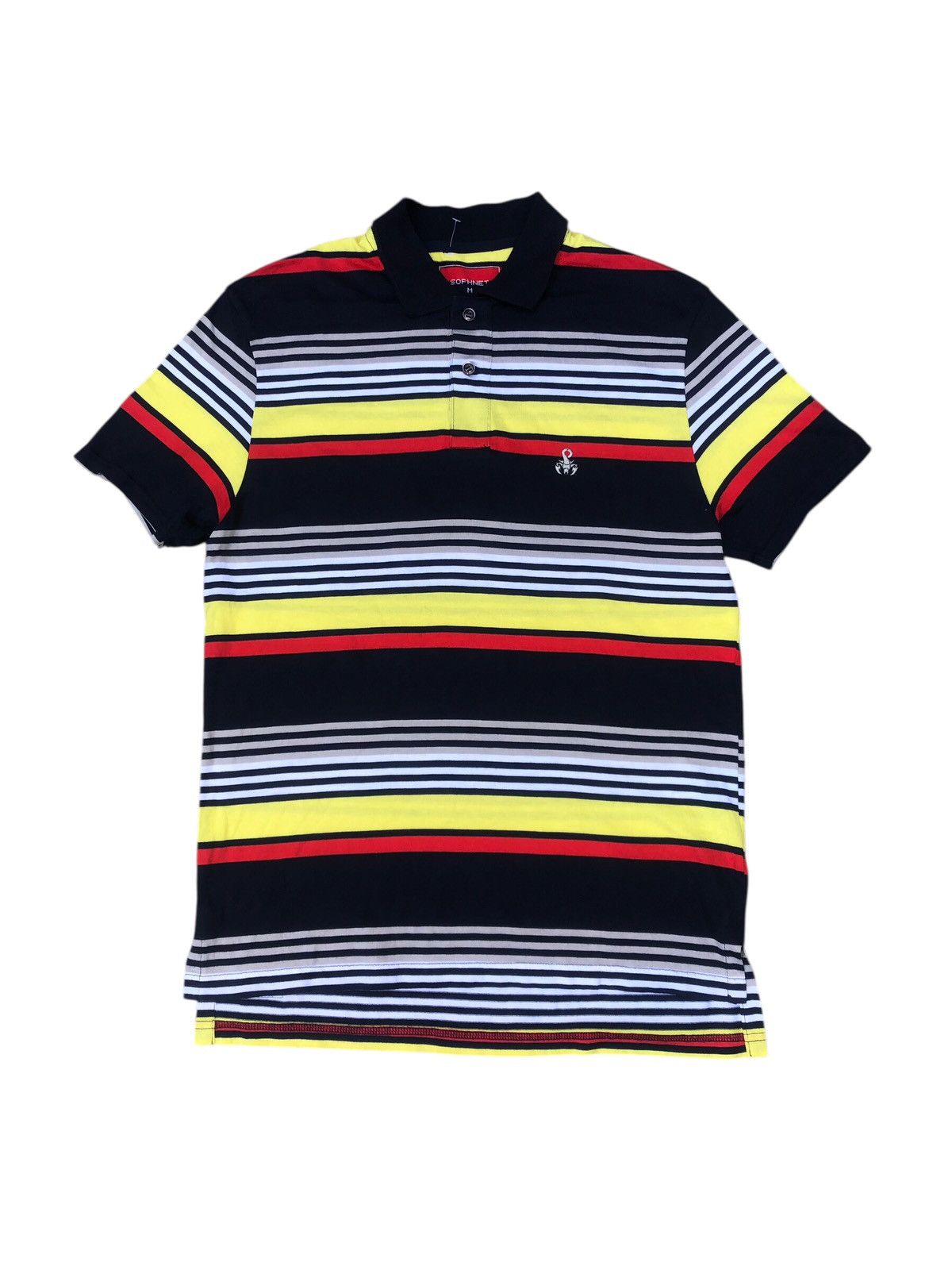 Sophnet. 🔥Nice SOPHNET Stripes Polo Shirt Japanese Brand Size US M / EU 48-50 / 2 - 1 Thumbnail