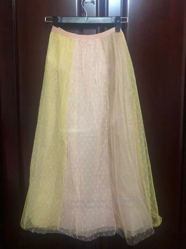 Valentino Valentino Three-layer gauze skirt, long skirt, fluffy skir Size S / US 4 / IT 40 - 1 Thumbnail