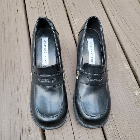 Other Vintage 90s y2k Black Faux Vegan Leather Lower East Side Pun Size US 10 / IT 40 - 4 Thumbnail