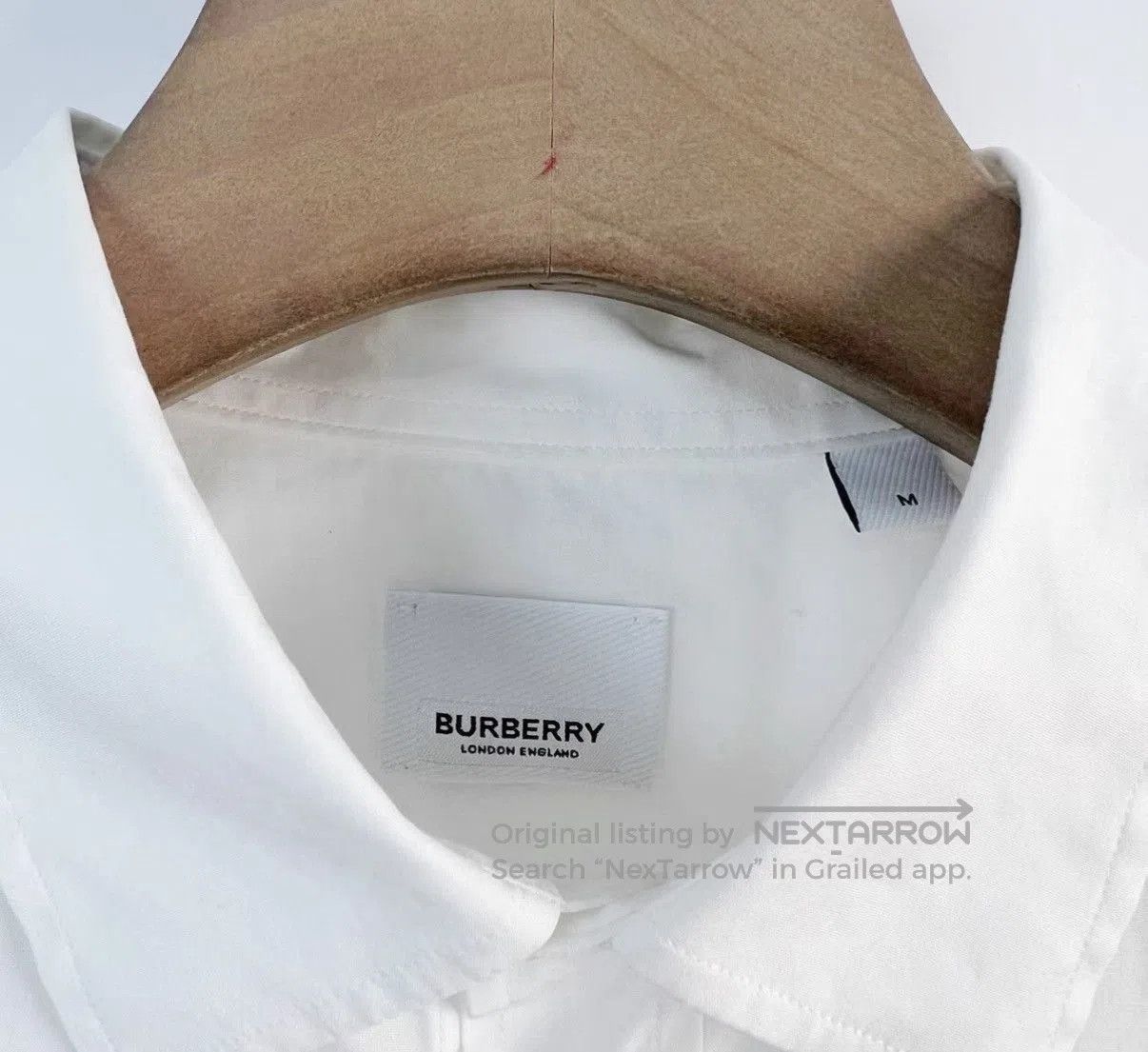 Burberry White Long. Size US M / EU 48-50 / 2 - 4 Thumbnail