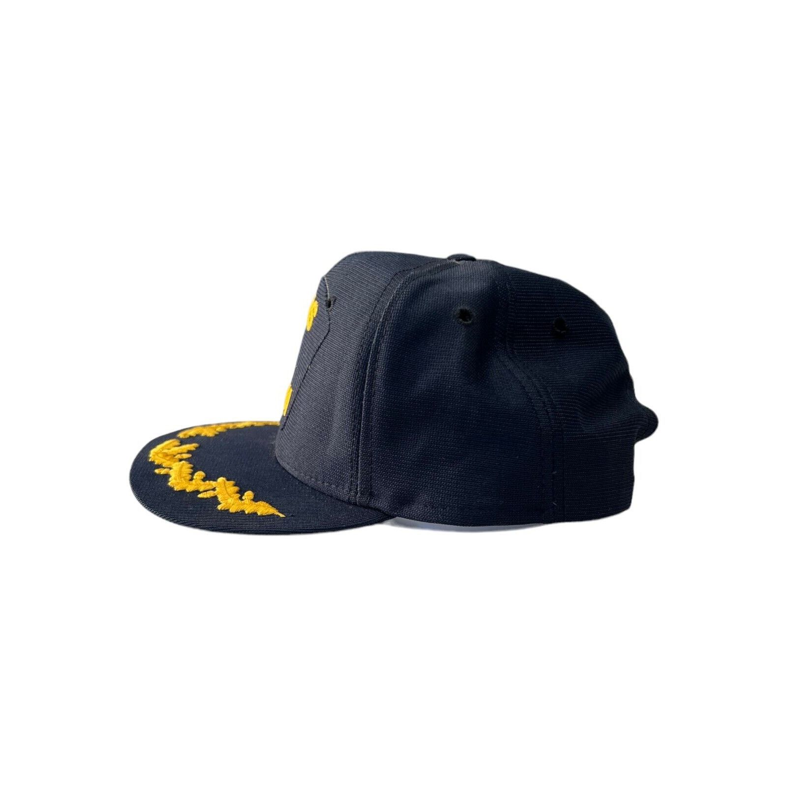 New Era Vtg 80s 90s MCAS YUMA Black Mesh Snapback Skater Cap Size ONE SIZE - 2 Thumbnail