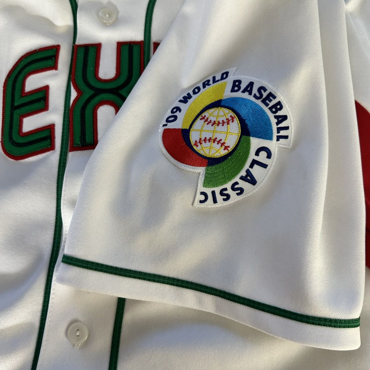 MLB × Vintage 2009 World Baseball Classic Mexico Jersey Size M Majestic Size US M / EU 48-50 / 2 - 7 Thumbnail