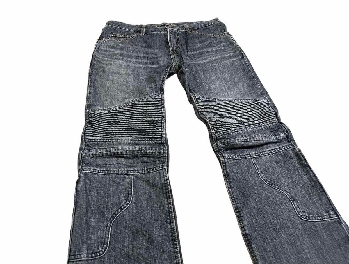Maison MIHARA YASUHIRO 🔥Rare Mihara Yasuhiro Biker Denim Size US 32 / EU 48 - 2 Thumbnail