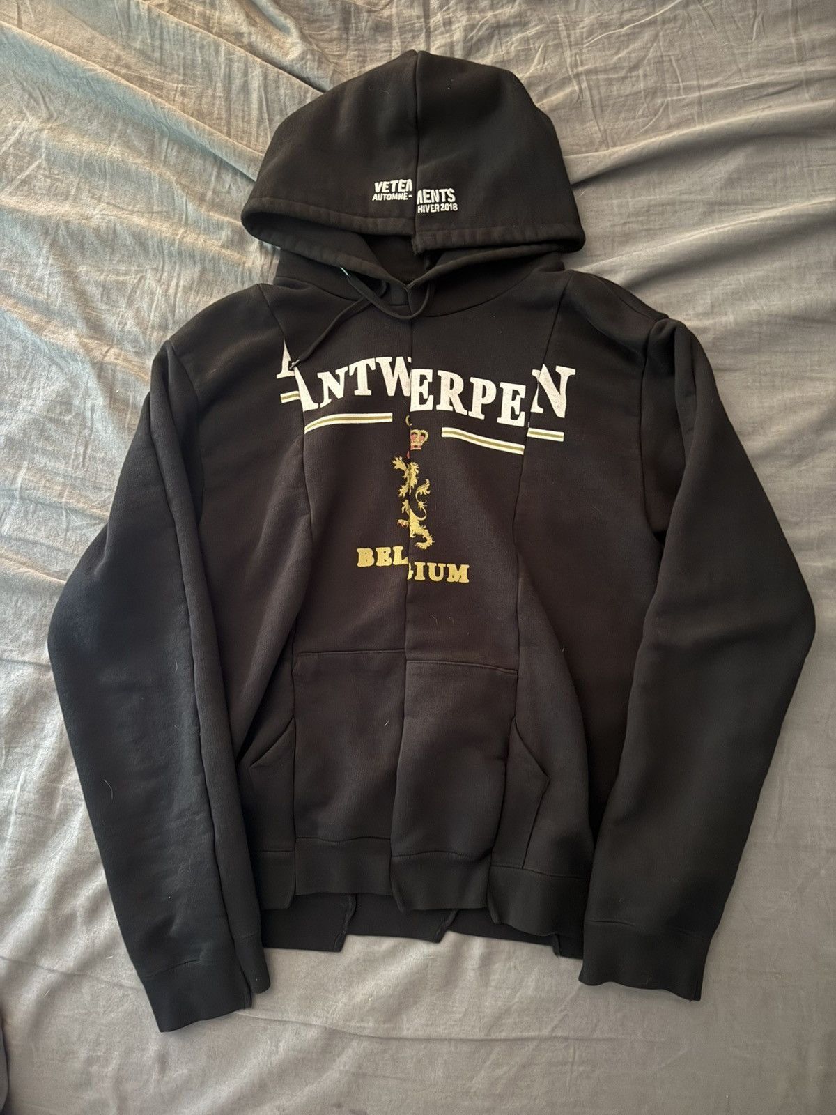 トップス VETEMENTS antwerp hoodie Vetements Antwerpen Hoodie | eBay