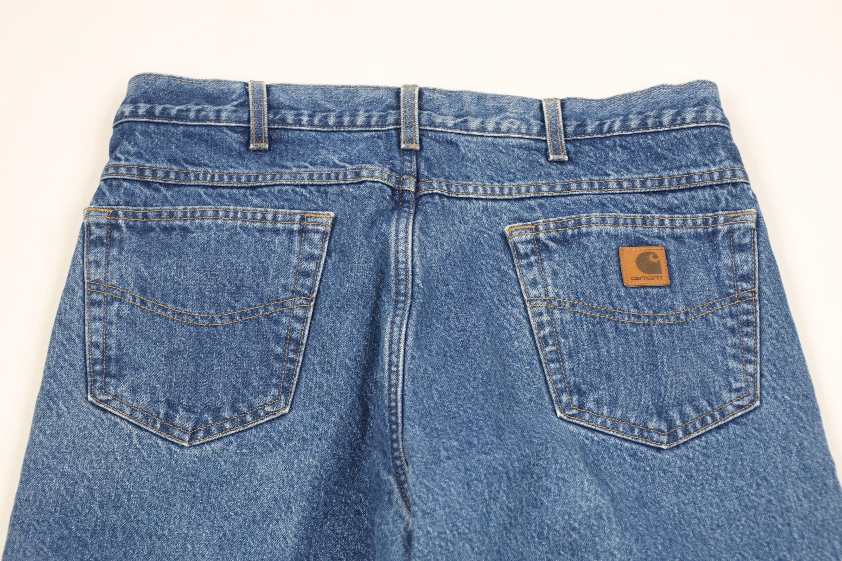 Carhartt × Vintage Vintage Carhartt Out Heavyweight Fleece Lined Jeans USA Size US 34 / EU 50 - 11 Thumbnail