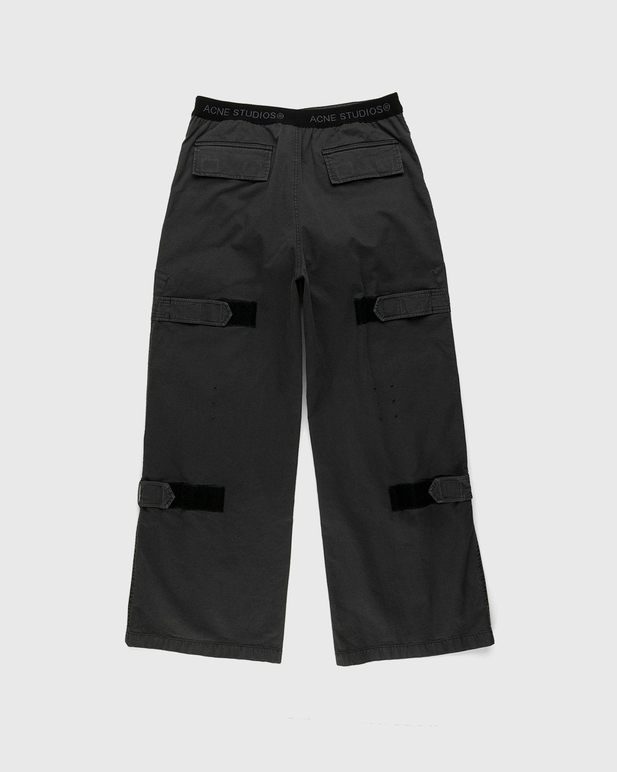 Acne Studios Acne Studios Chevron 6 Pocket Cargo Pants Washed Anthracite Size US 34 / EU 50 - 4 Thumbnail