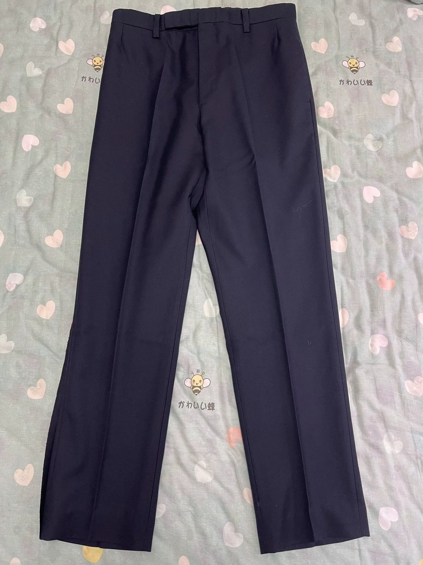 Thom Browne Thom Browne 100% Wool Navy Trousers Size 3 Men's Size US 34 / EU 50 - 2 Thumbnail