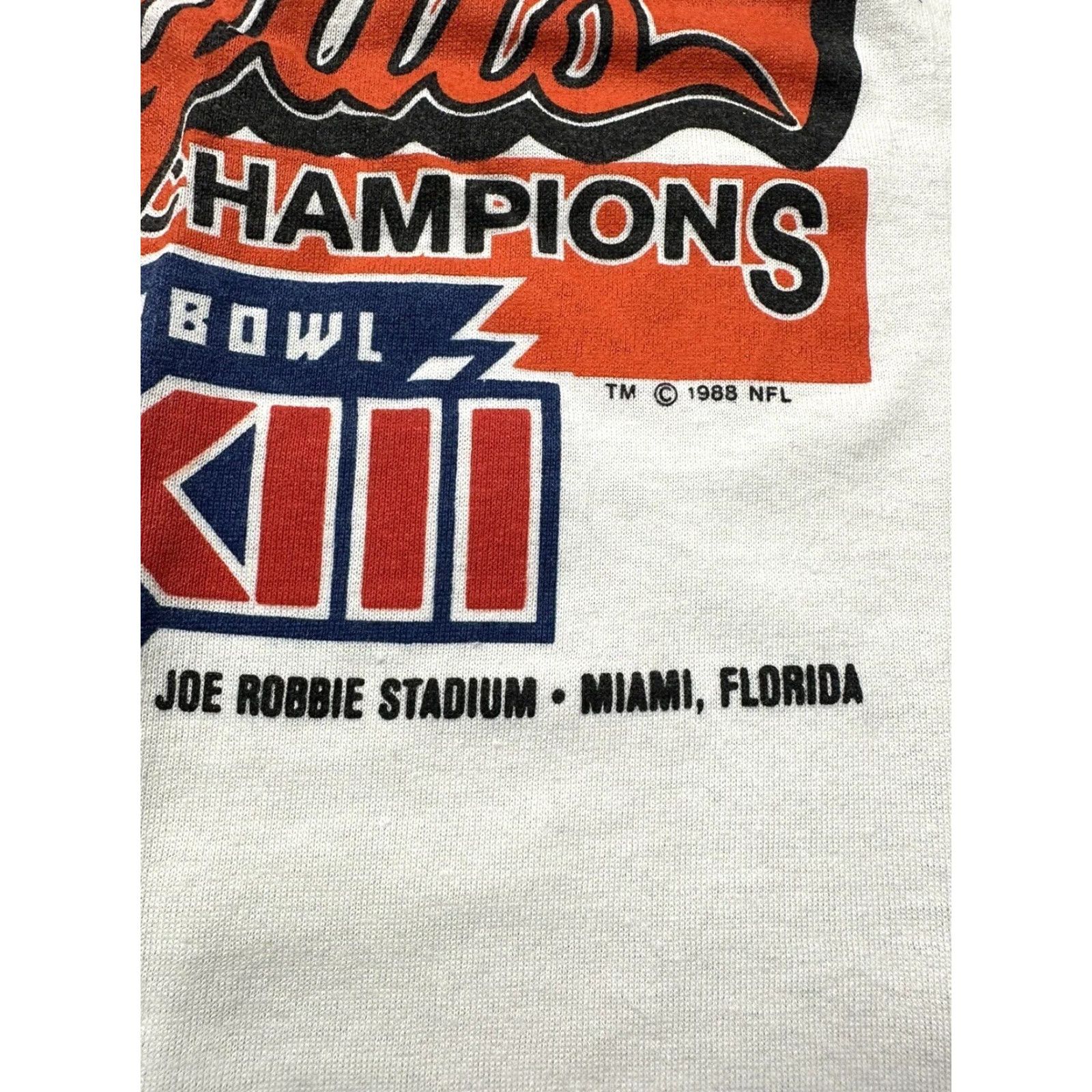 Vintage VINTAGE Cincinnati Bengals T-Shirt Adult L White Size US L / EU 52-54 / 3 - 5 Thumbnail