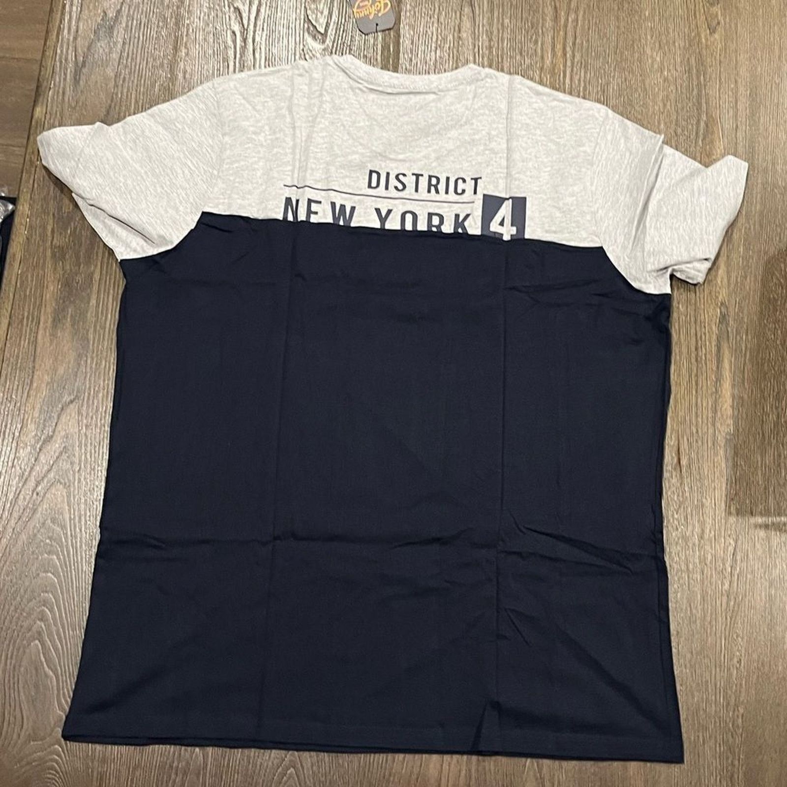 Vintage NWT Johnny Bigg NY District Spliced Tee Navy Size 4X Size US XXL / EU 58 / 5 - 6 Thumbnail