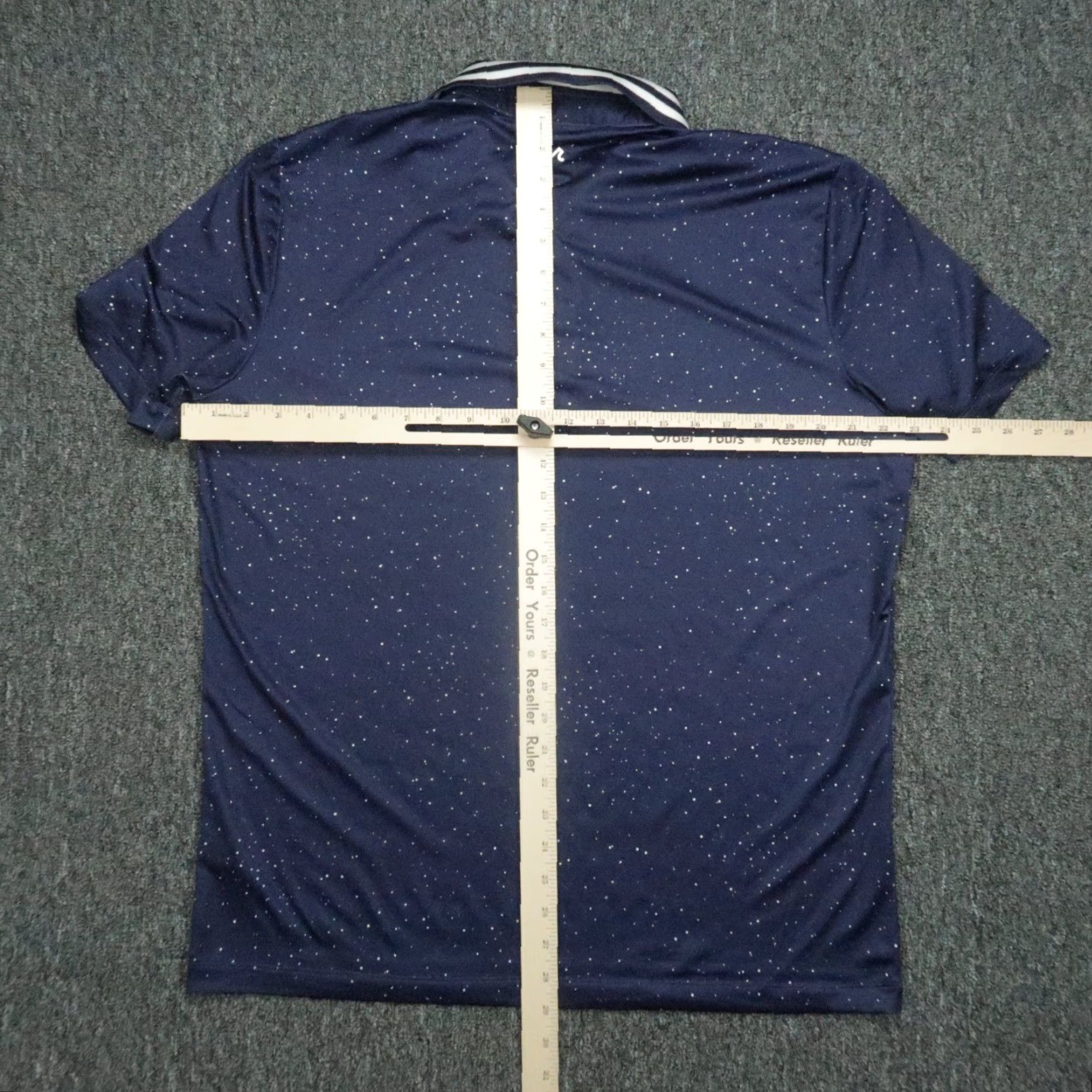 Vintage Redvanly Shirt Mens Large Blue White Golf Tennis Performance Polo Hualalai Size US L / EU 52-54 / 3 - 7 Thumbnail