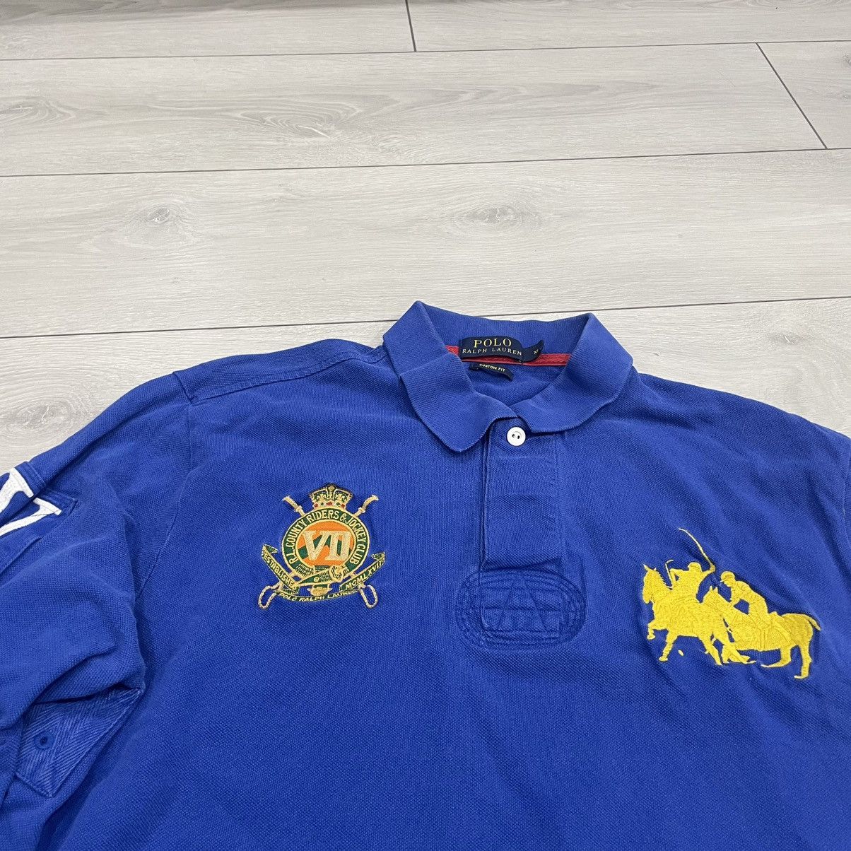 Polo Ralph Lauren × Ralph Lauren × Vintage Polo Ralph Lauren long rugby Chief Keef Polo sweatshirt old Size US L / EU 52-54 / 3 - 2 Thumbnail