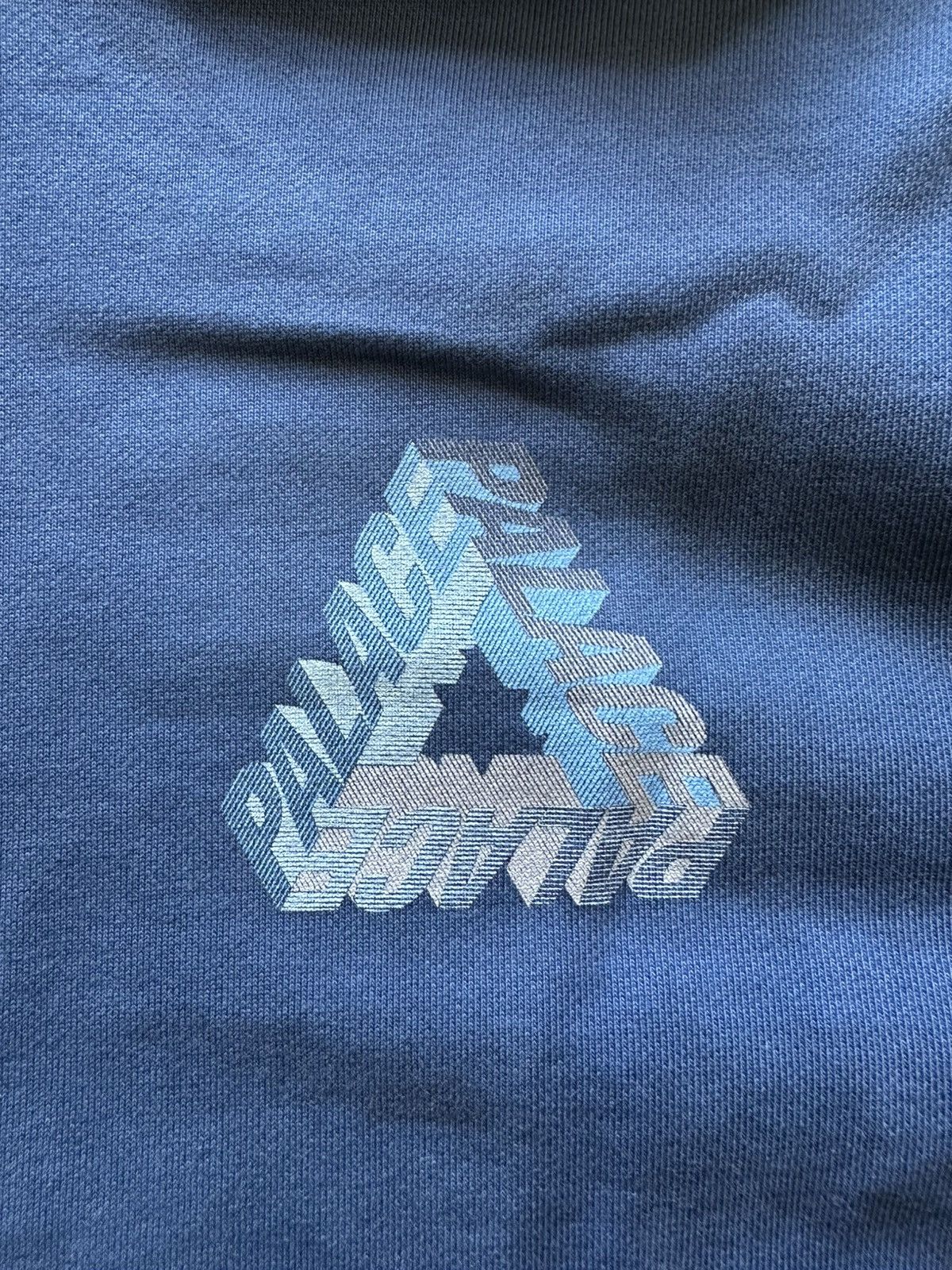 Palace Palace p-3D Tri-Ferg Blue Hoodie Size US M / EU 48-50 / 2 - 4 Thumbnail