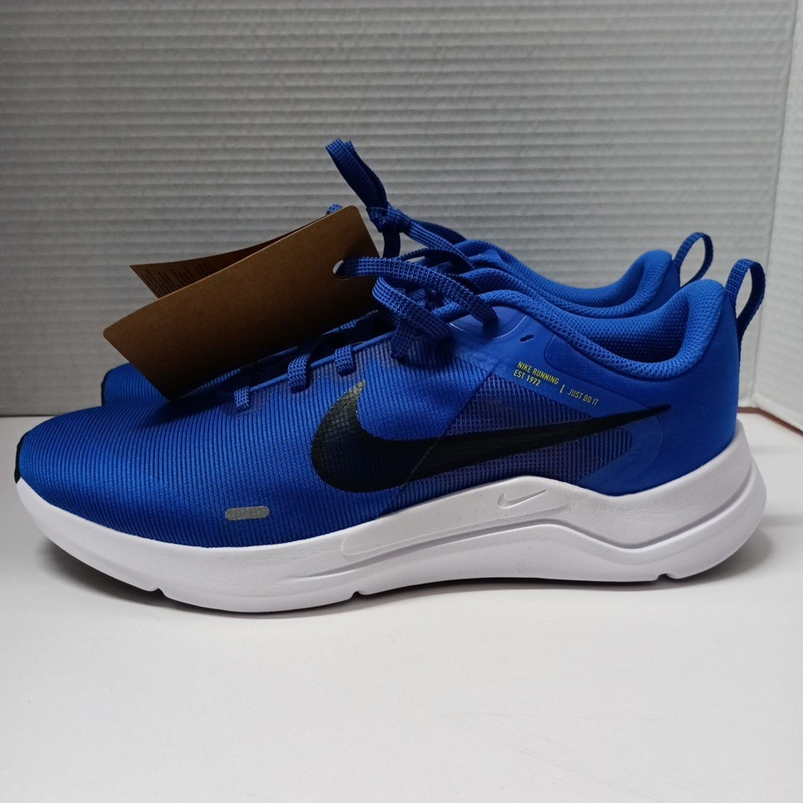 Nike Nike Downshifter 12 Running Shoes Men's Size 10 Blue Black Size US 10 / EU 43 - 3 Thumbnail