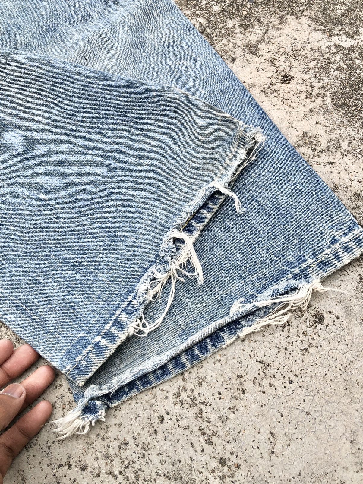Lee VINTAGE 60s LEE 101B SELVEDGE DENIM Size US 36 / EU 52 - 18 Thumbnail
