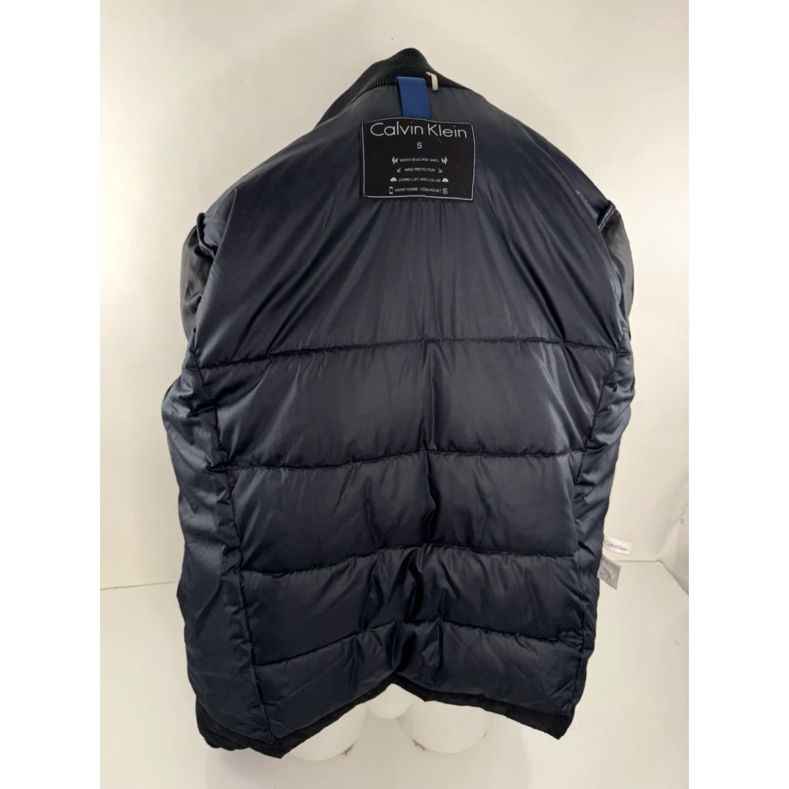 Calvin Klein CALVIN KLEIN Quilted Puffer Water Resistant Full Zip Jacket S Black Mens Jacket Size US S / EU 44-46 / 1 - 5 Thumbnail