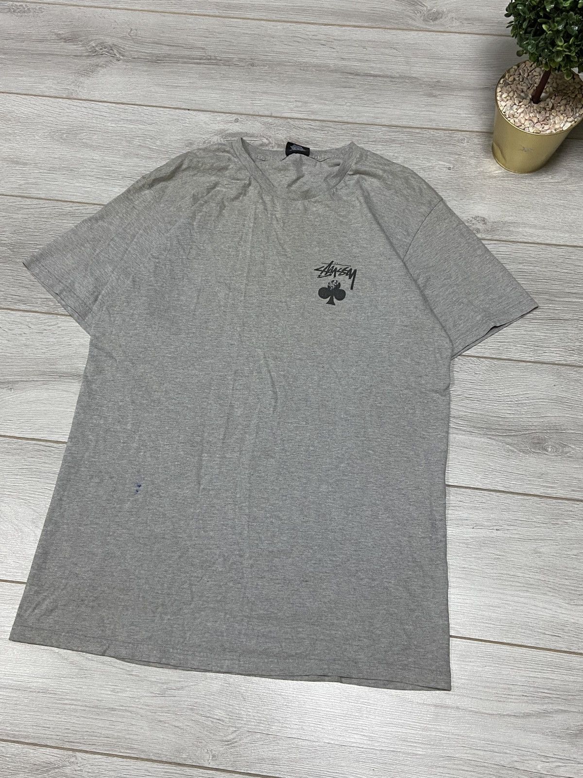 Stussy Stussy rare King card vintage big print t-shirt Size US L / EU 52-54 / 3 - 9 Thumbnail