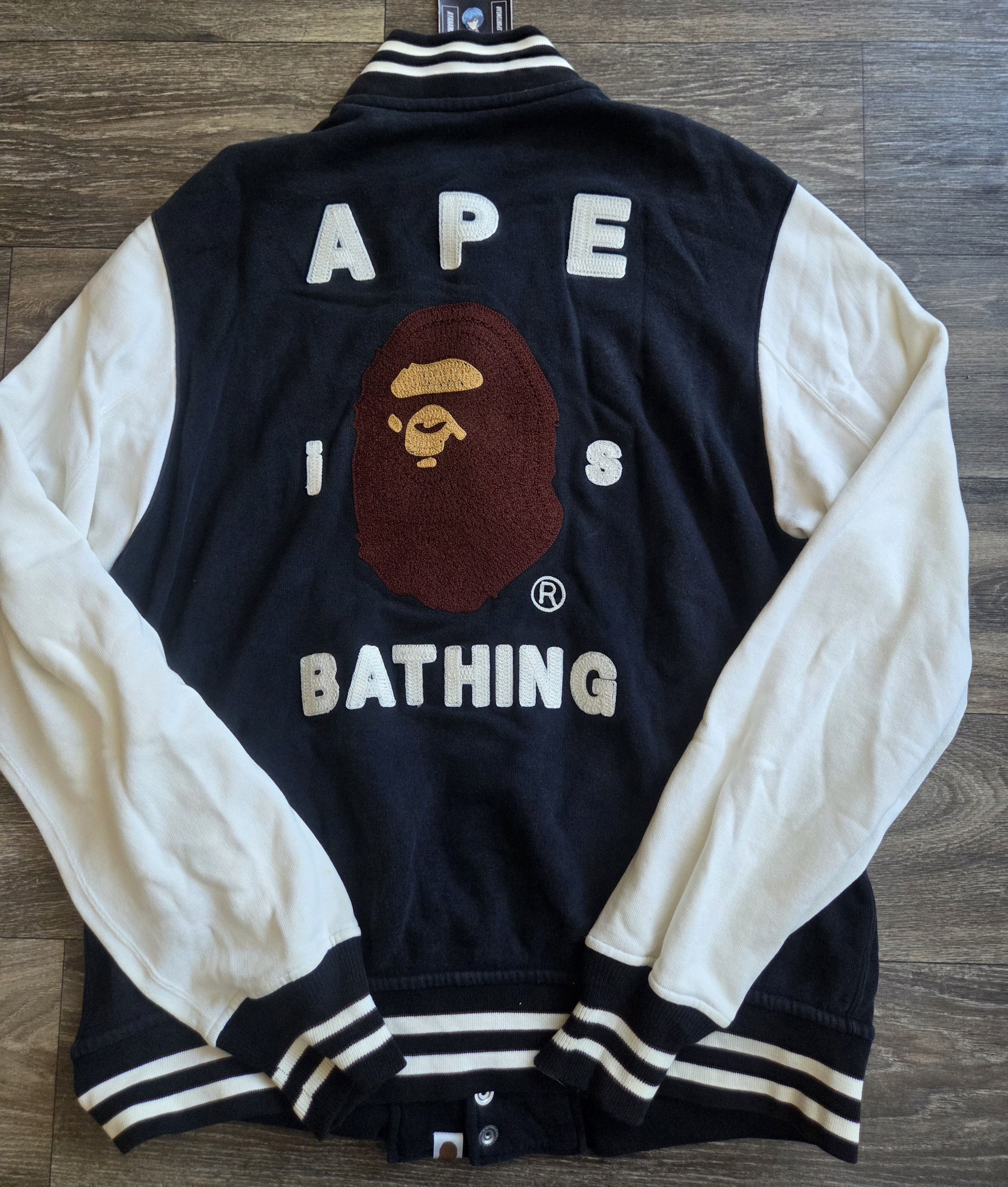 Bape Stadium Cotton Varsity Jacket Size US XL / EU 56 / 4 - 1 Thumbnail