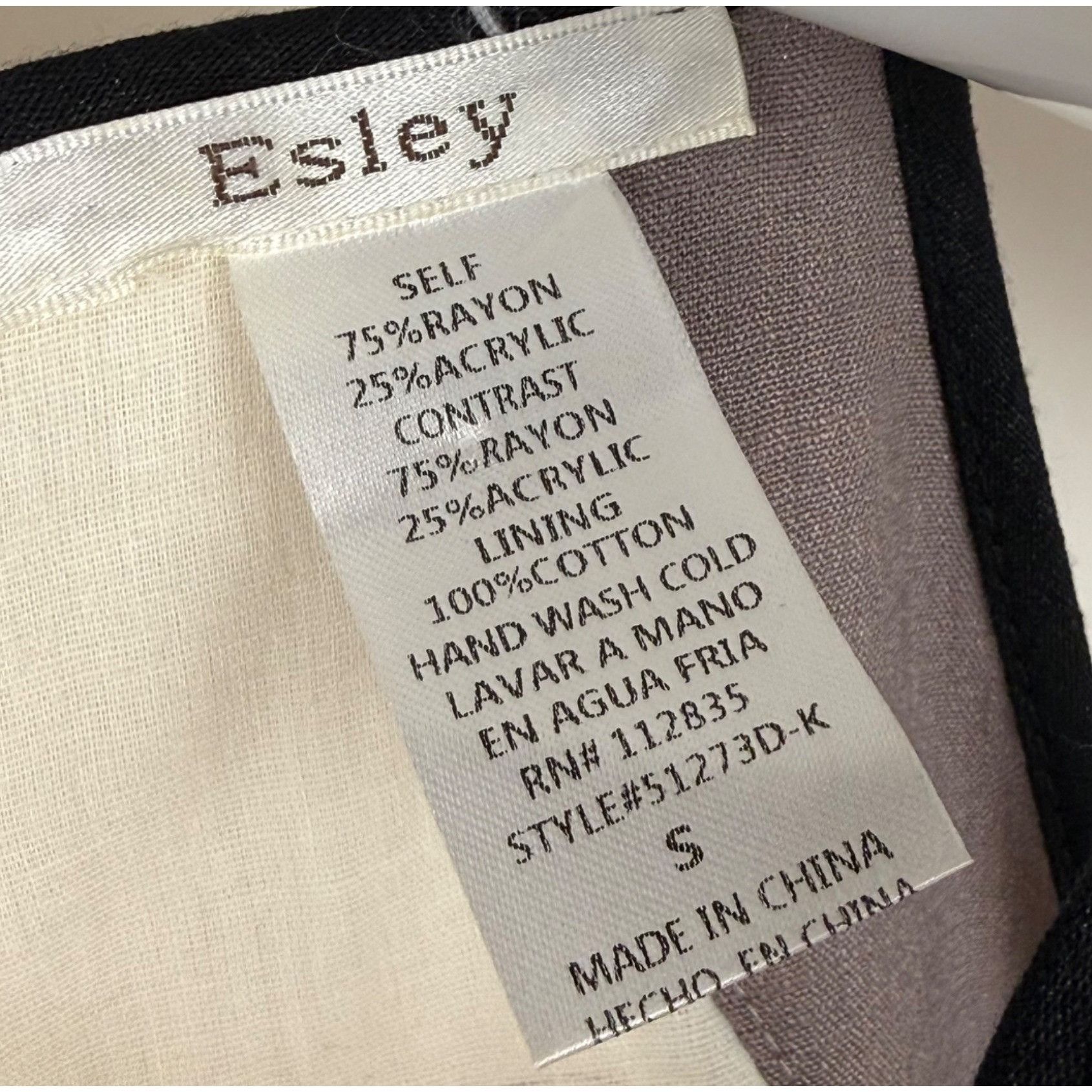 Other Esley Color-Block Halter Dress V-Neck Cream/Taupe Knee-Lengt Size S / US 4 / IT 40 - 2 Thumbnail