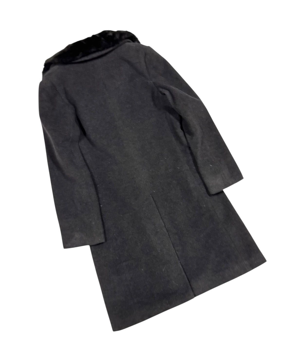 Maison Margiela Max&co Classic Faux Fur Collared Wool Long Jacket Size US M / EU 48-50 / 2 - 15 Thumbnail