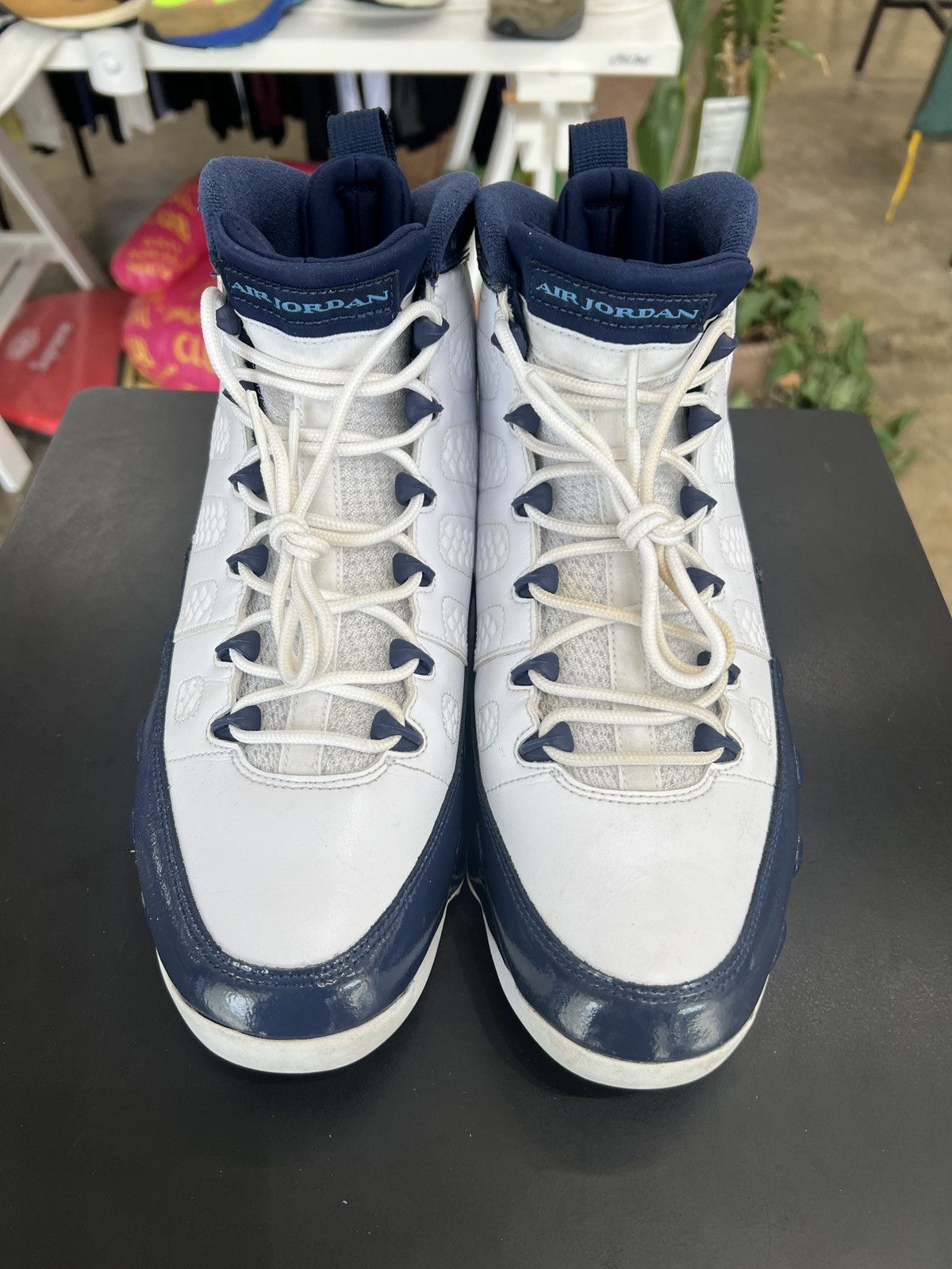 Jordan Brand Air Jordan 9 Pearl Blue Sz. 10.5 (2019) Size US 10.5 / EU 43-44 - 2 Thumbnail