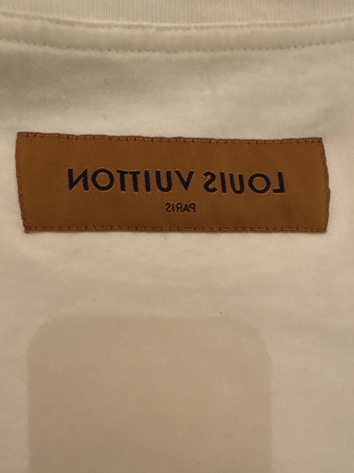 Louis Vuitton Louis vuitton Logo White T shirt Size US XS / EU 42 / 0 - 6 Thumbnail
