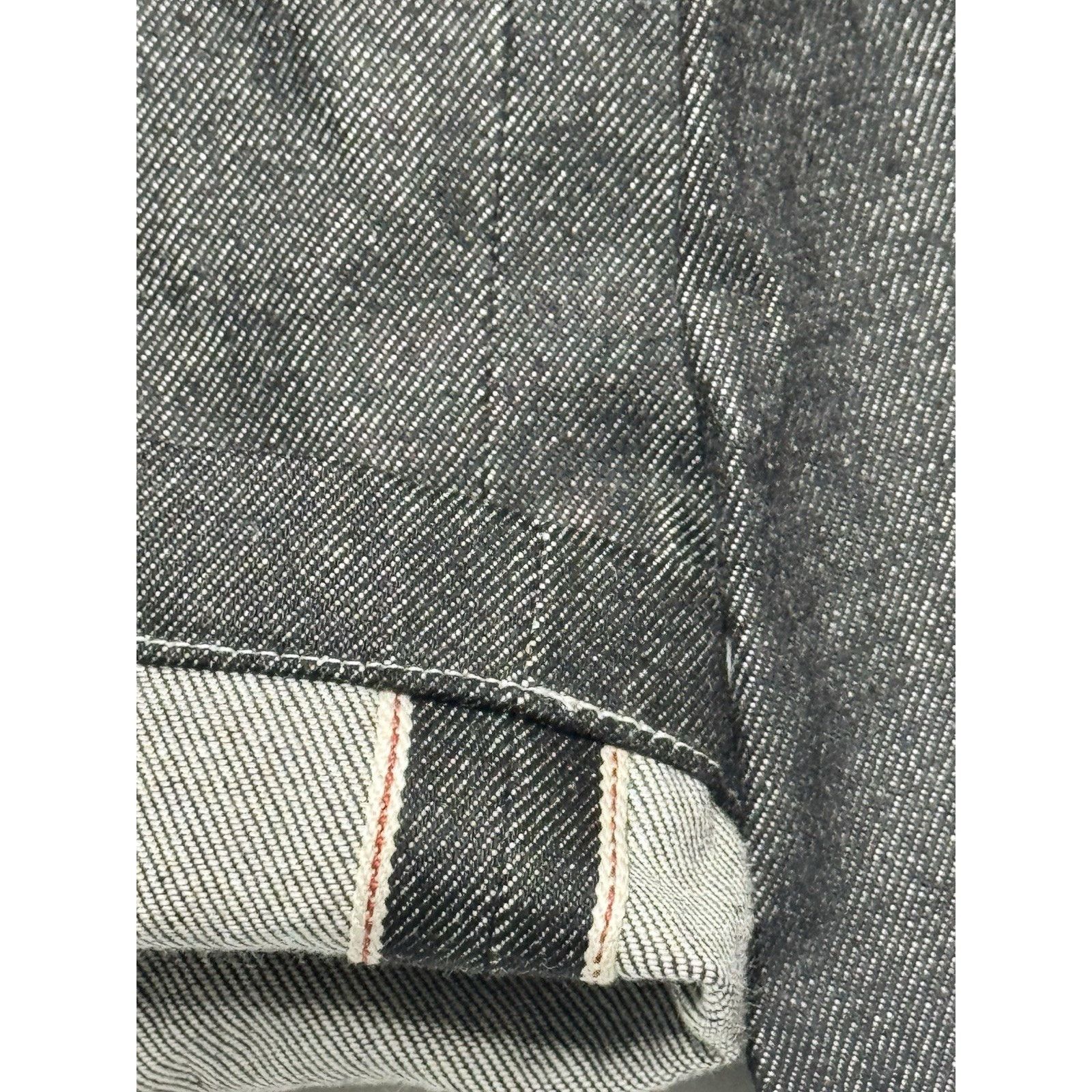 Other Rage 13 oz Black Japaneses Selvedge Denim Shorts Size US 32 / EU 48 - 7 Thumbnail
