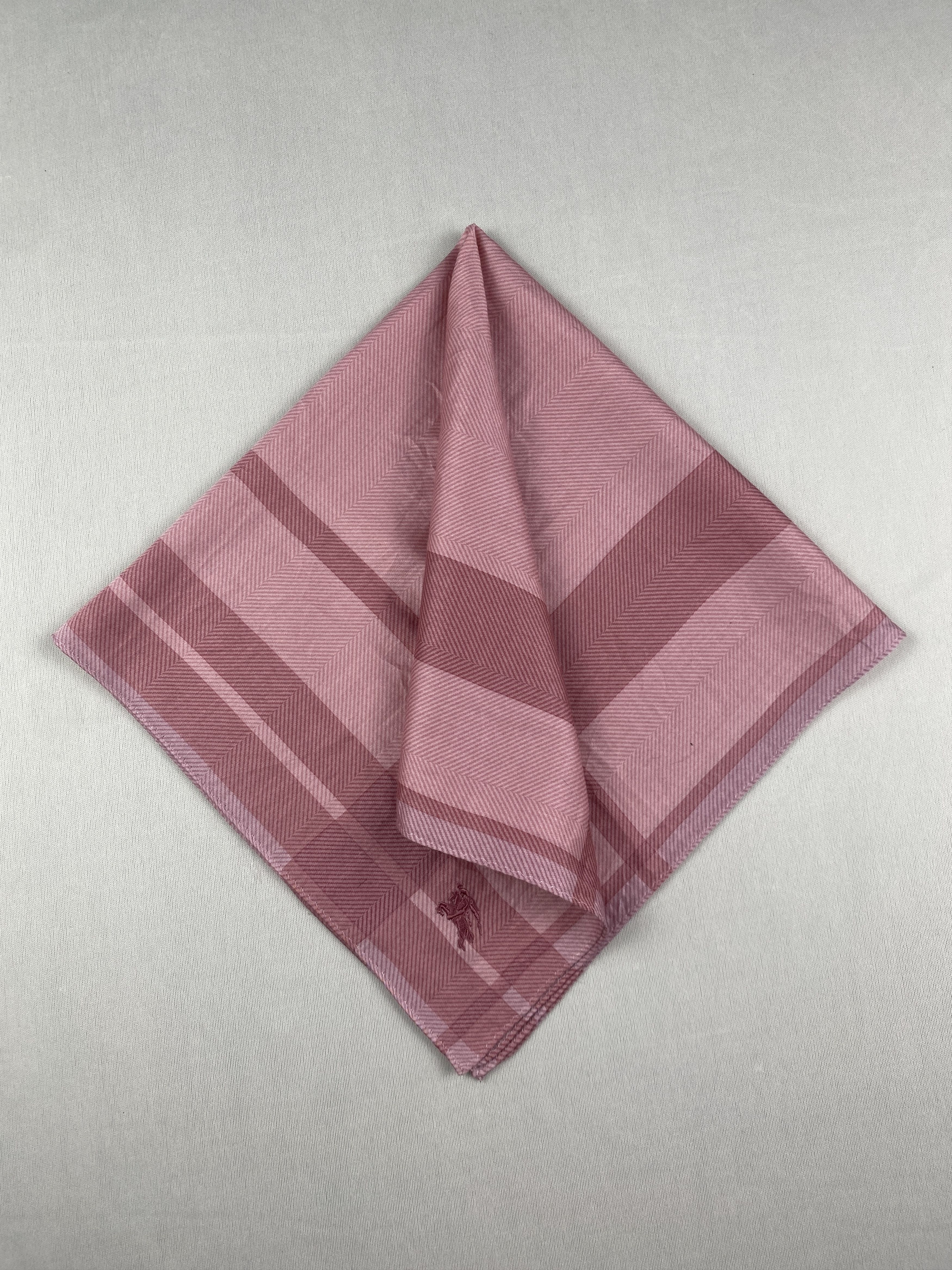 Burberry Vintage Burberry Handkerchief Pocket Square Bandana HM0017 Size 26 - 2 Thumbnail