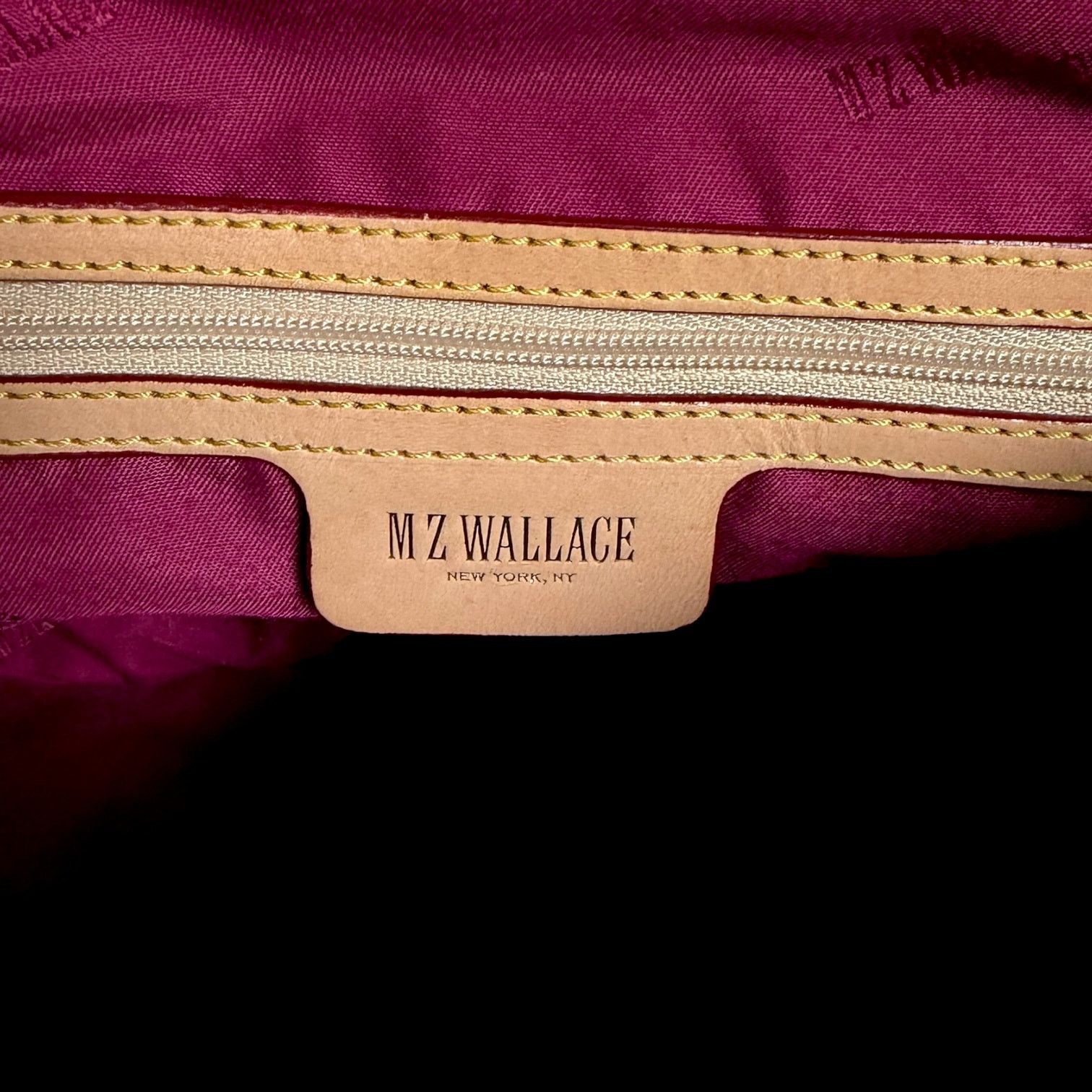 Other MZ Wallace Jane Gray with Pink Lining Handbag - $295 retail Size ONE SIZE - 13 Thumbnail
