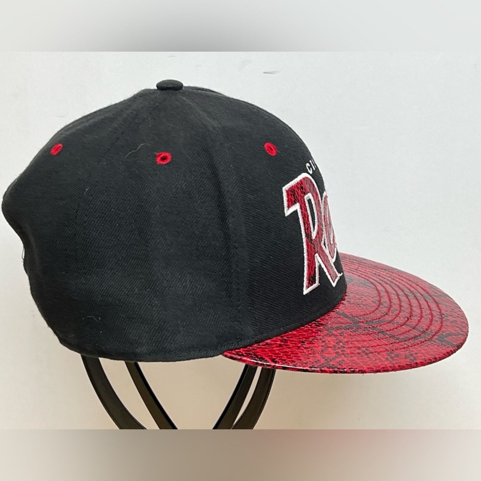 47 47 Brand Cincinnati Reds Snapback Faux Snake Skin Logo MLB Size ONE SIZE - 2 Thumbnail