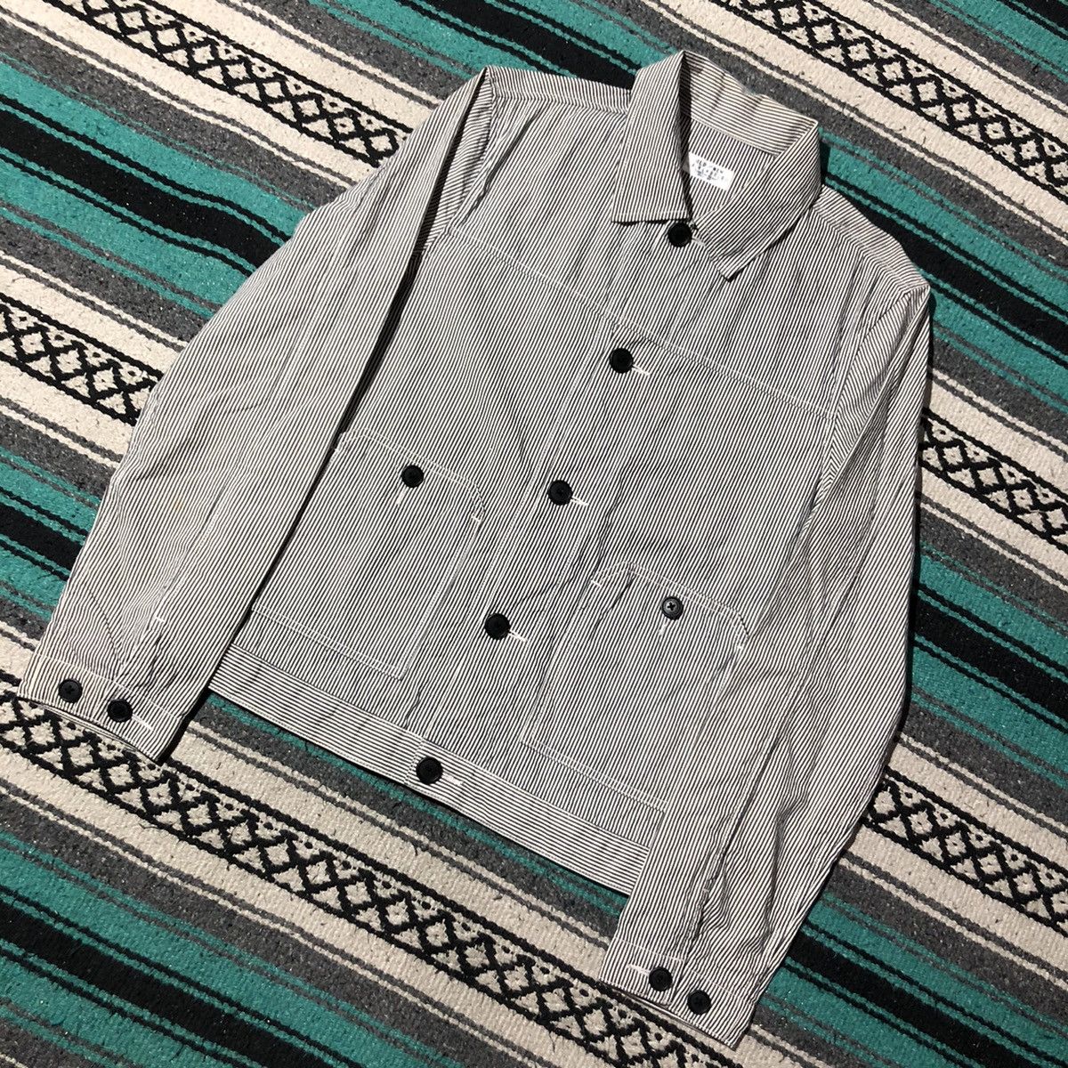 Paul Smith R.Newbold Hickory Stripe Jacket Size US M / EU 48-50 / 2 - 2 Thumbnail