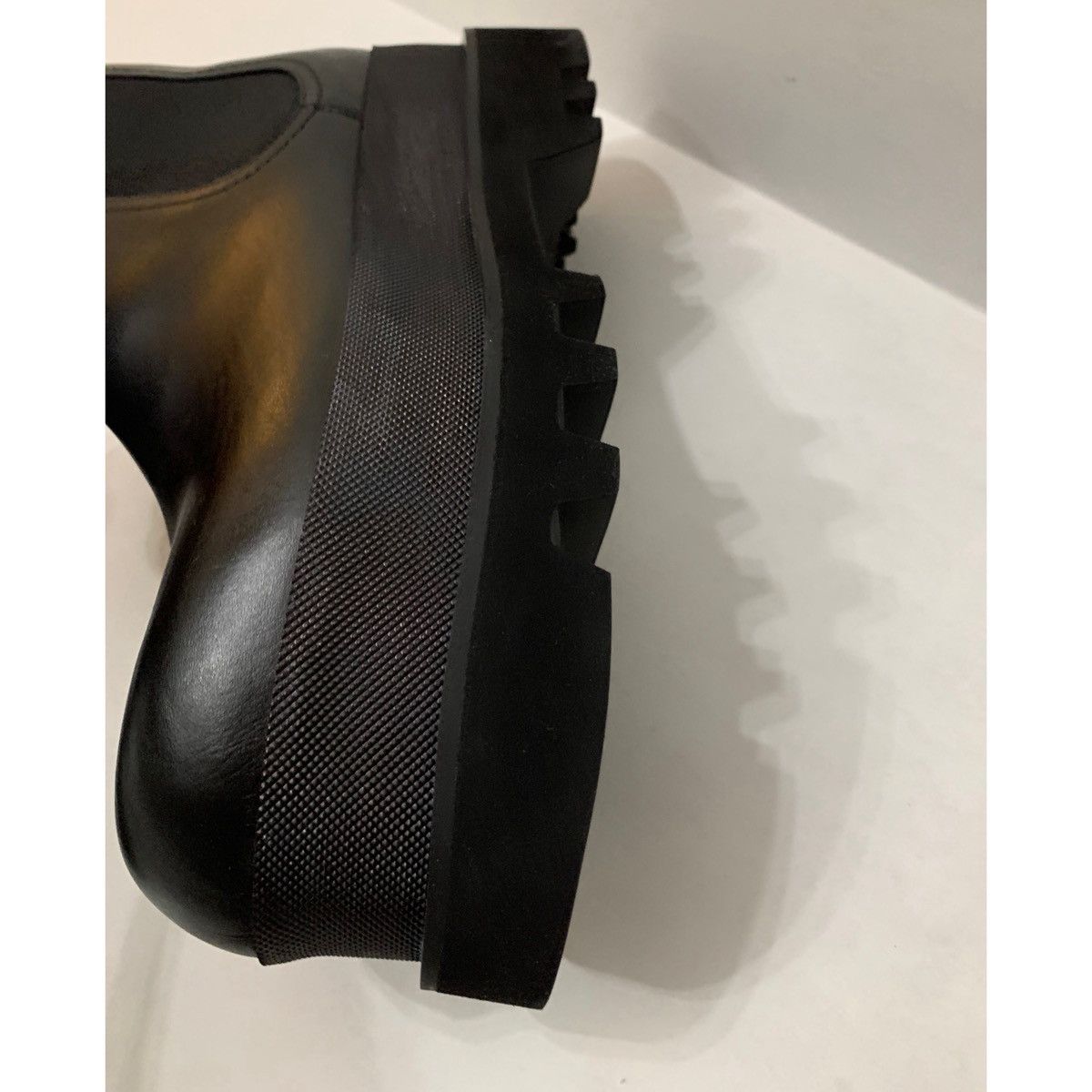 Helmut Lang HELMUT LANG CHELSEA CHUNKY ANKLE BOOTS Size US 10.5 / EU 43-44 - 10 Thumbnail
