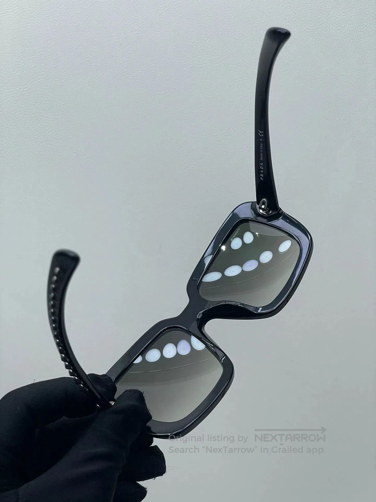 Prada PRADA Studded Sunglasses Clearance. Size ONE SIZE - 5 Thumbnail